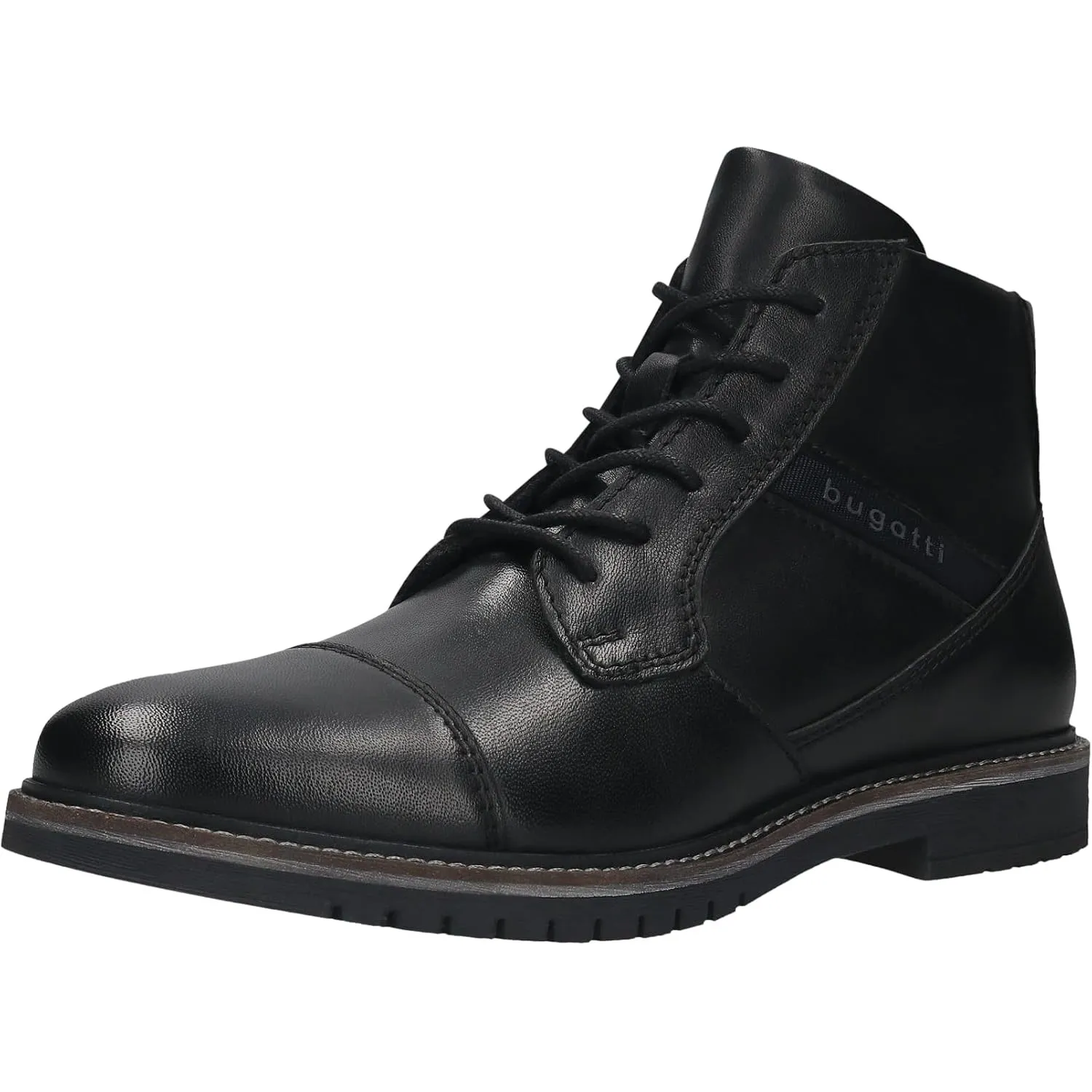 bugatti Herren Schnürstiefel, Männer Stiefel Kaltfutter