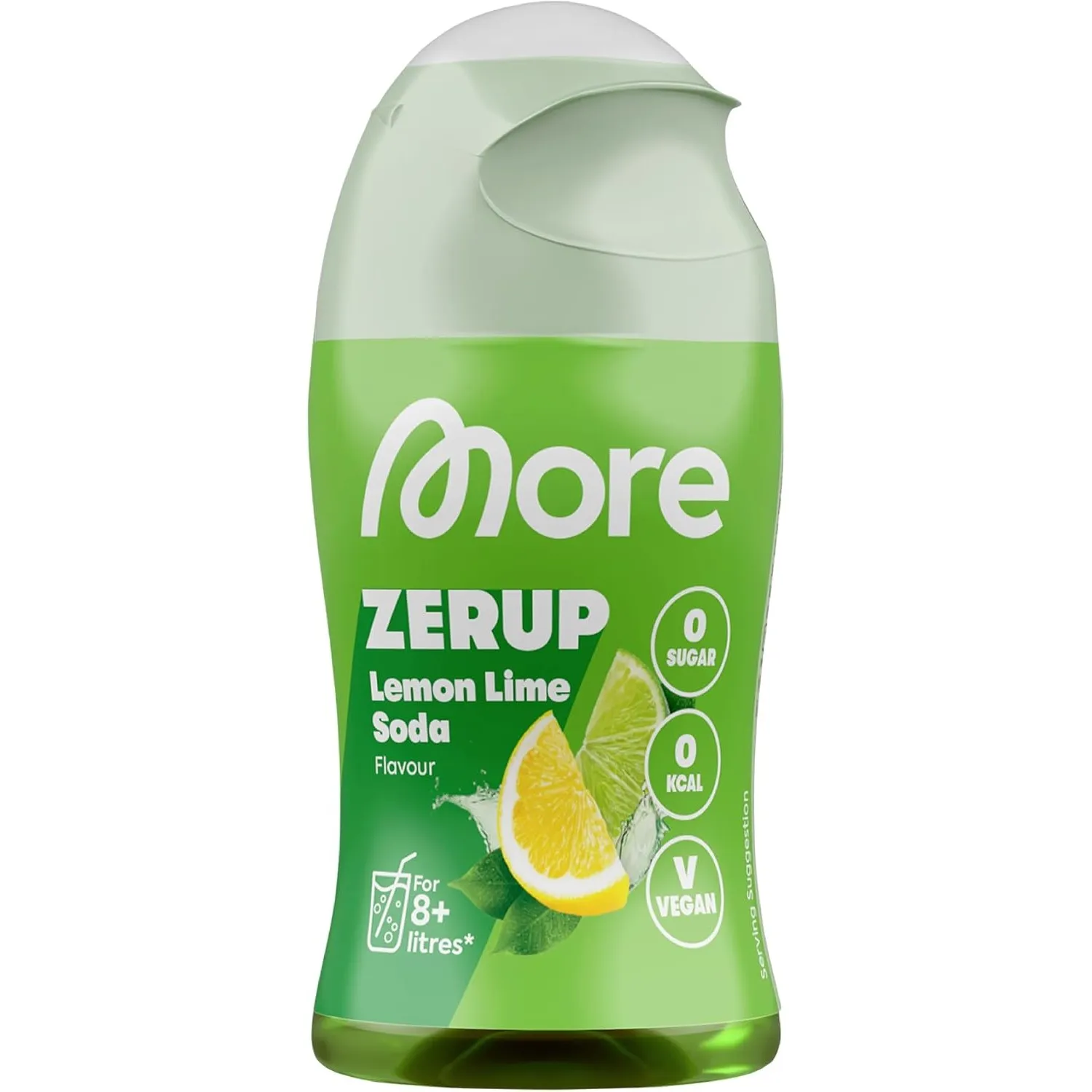 MORE Zerup, Lemon Lime Soda, 65 ml, für bis zu 8 l Fertiggetränk