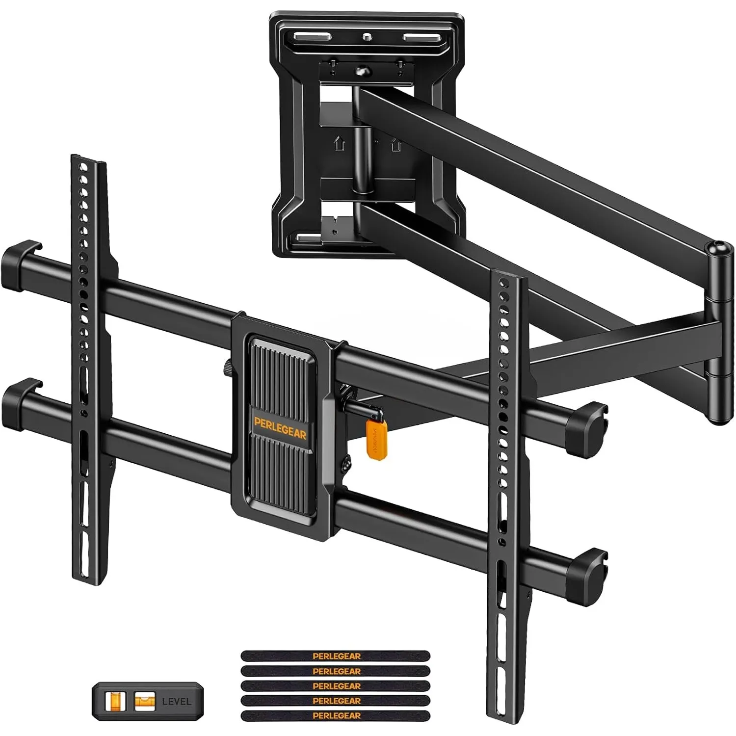 Perlegear TV Wandhalterung Schwenkbar, für 32-65 Zoll Fernseher 60 kg