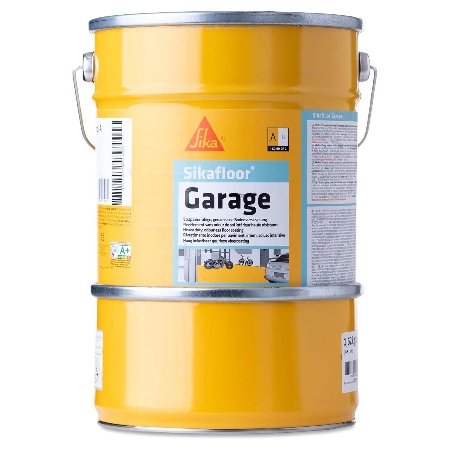 SIKA - Epoxidharz Bodenbeschichtung - Sikafloor Garage - Kieselgrau - 6kg