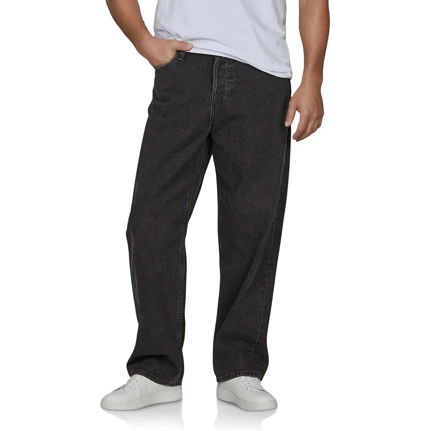 JACK & JONES Jeans Herren Baggy Fit Baumwolle JJIALEX JJCOOPER