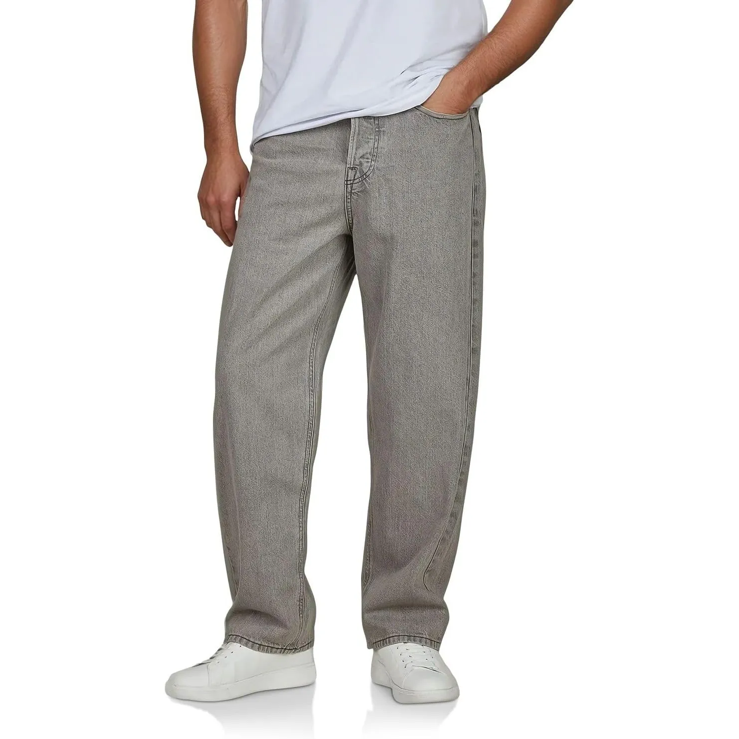 JACK & JONES Jeans Herren Baggy Fit Baumwolle JJIALEX JJCOOPER
