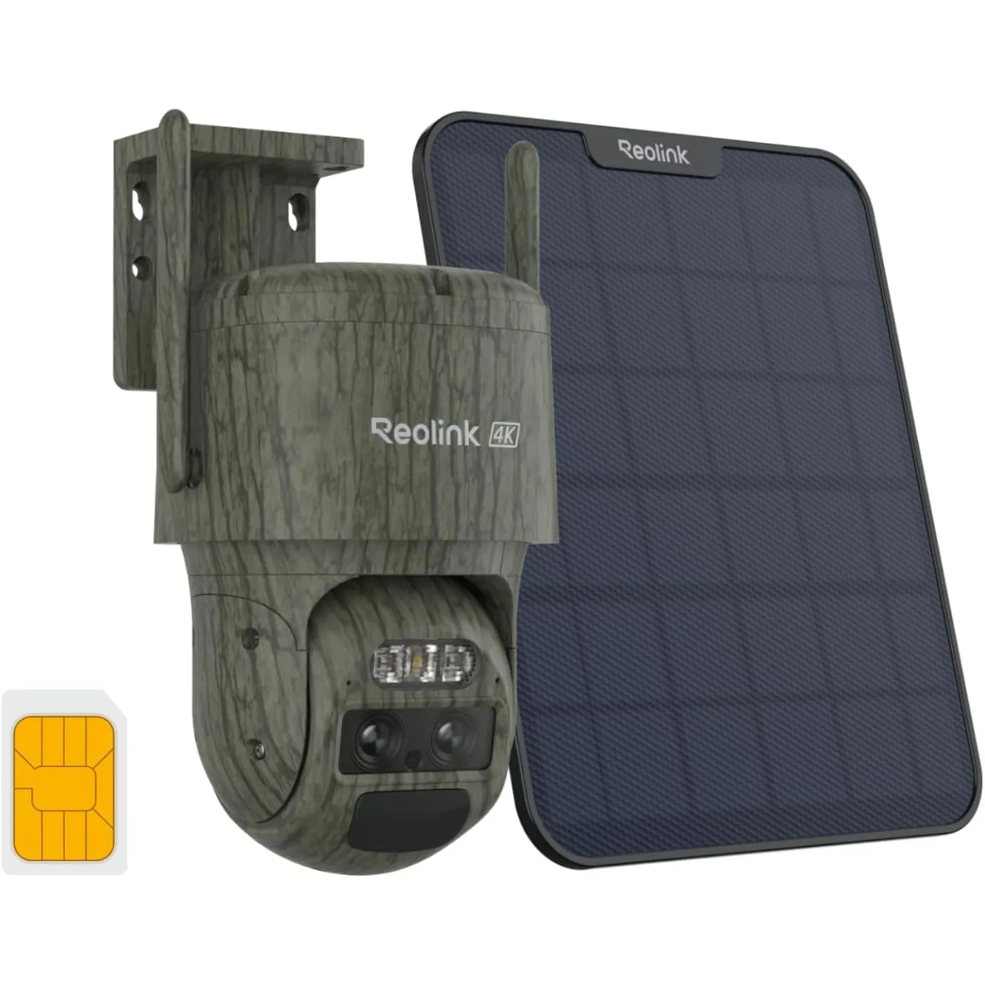 Reolink 4K 4G LTE Überwachungskamera mit SIM Karte, 6X Hybrid-Zoom