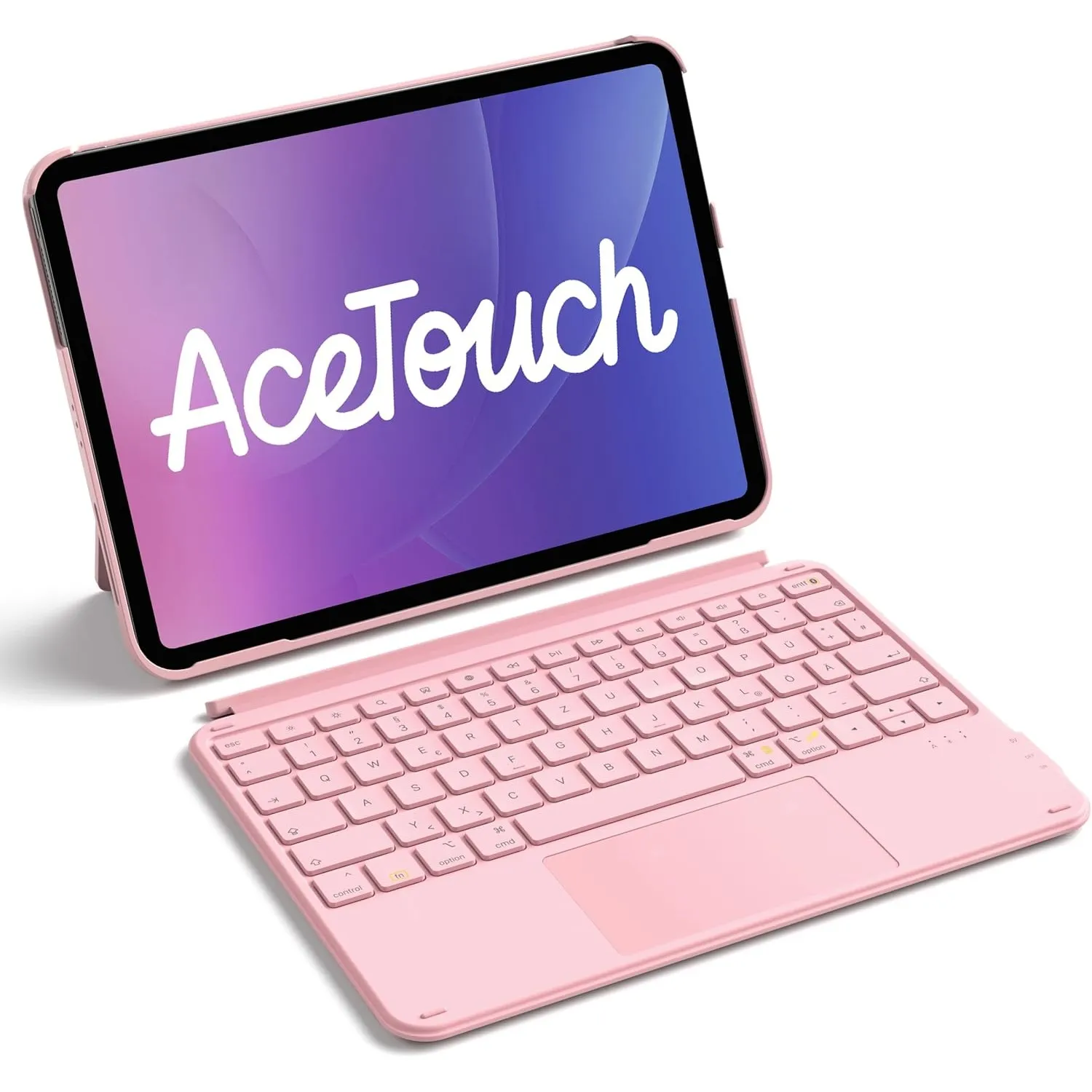 Inateck Hülle mit Tastatur für iPad 11(A16)/10. Gen, Ultraleicht 450g