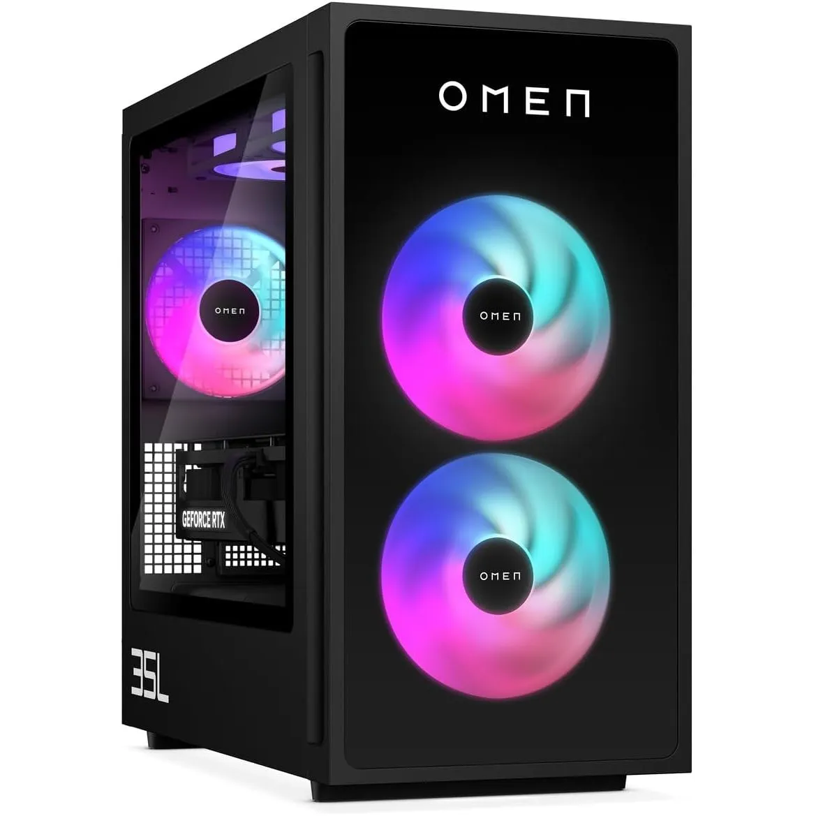 Omen GT16-0291ng 35L Gaming Desktop PC, Intel Core Ultra 9 285K, 64GB DDR5-SDRAM, 2 TB SSD, NVIDIA GeForce RTX 5080, To…