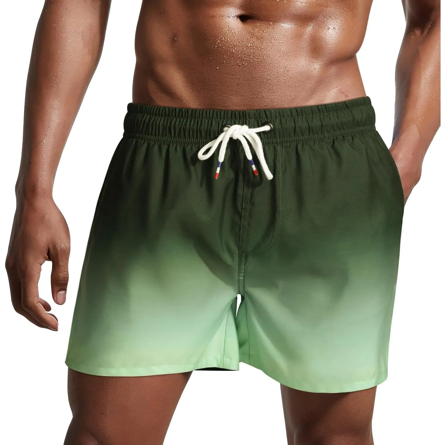 Badehose für Herren Badeshorts Shorts Sportbekleidung Meshfutter | Shorts,Schnelltrocknend,Kurzen,Sporthose,Atmungsakti…
