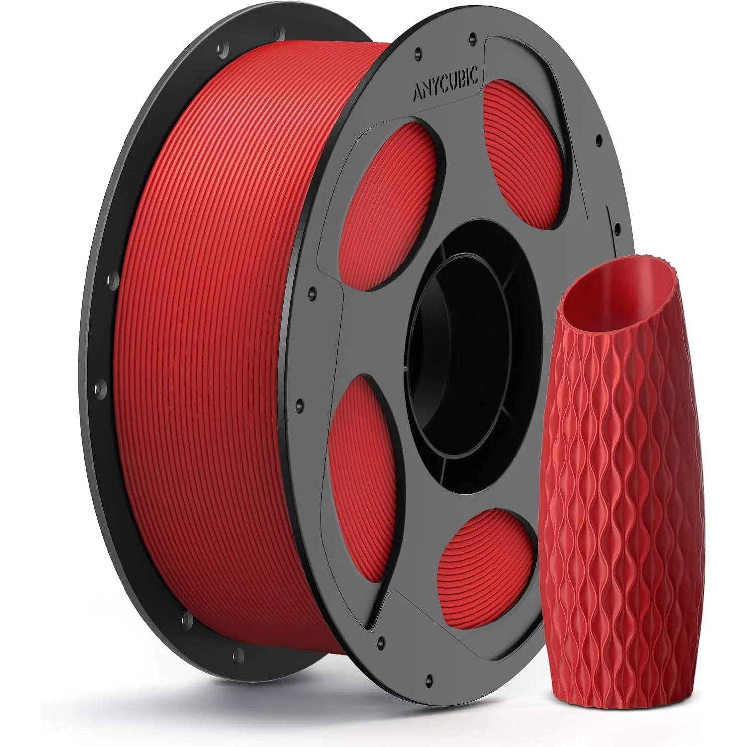 ANYCUBIC PLA 3D-Drucker-Filament 1,75 mm, 1 kg, Rot