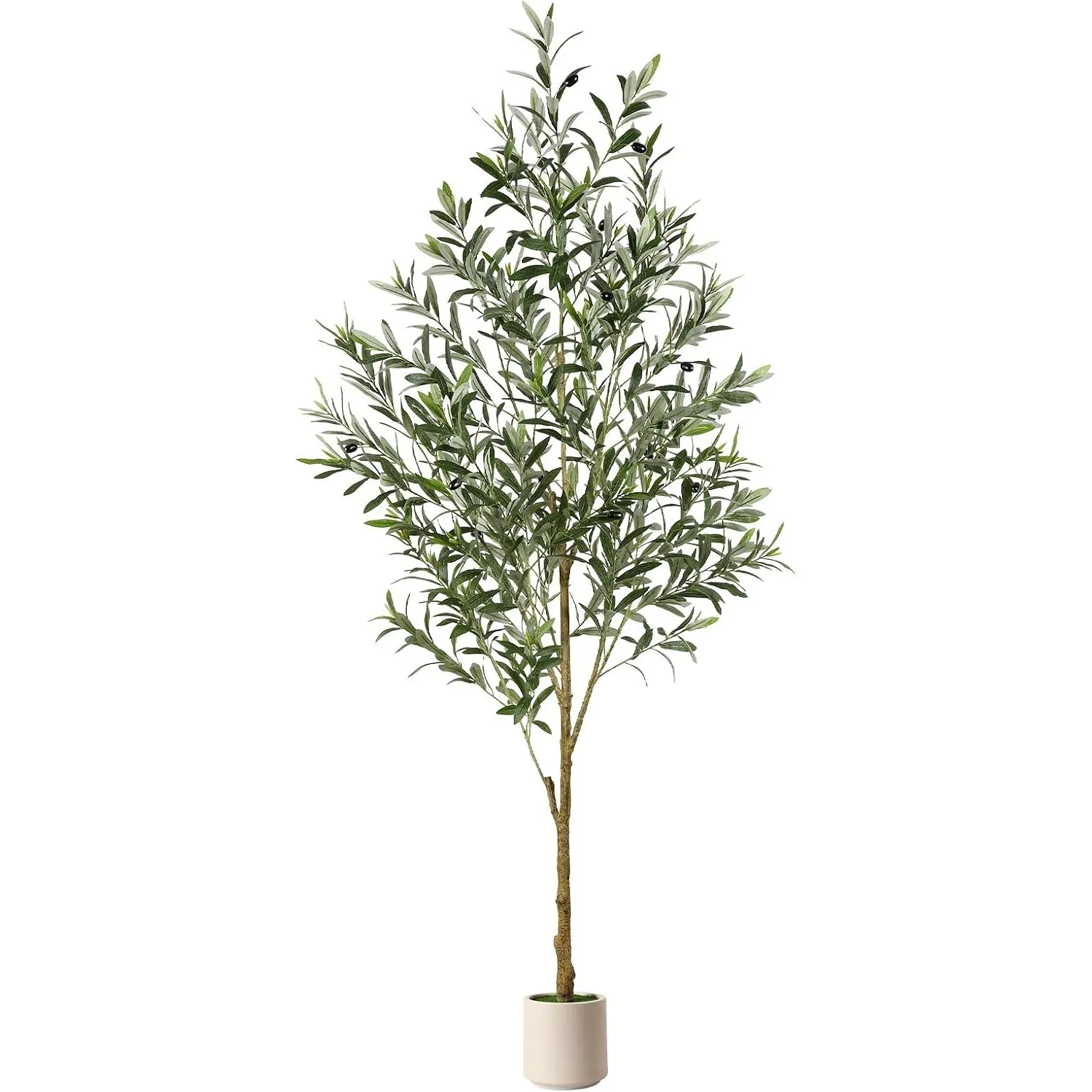 Alupssuc 180cm Olivenbaum Künstlich, Künstliche Pflanzen, Kunstpflanze Groß