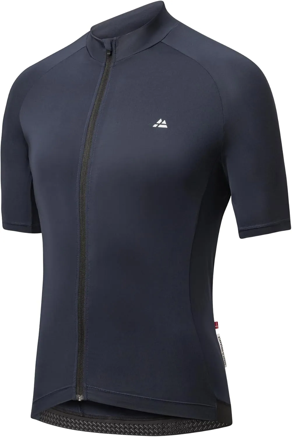 DANISH ENDURANCE Men's Short-Sleeved Cycling Jersey with Zip, Cycling Jersey with Pockets, Quick-Drying Road Cycling Je…