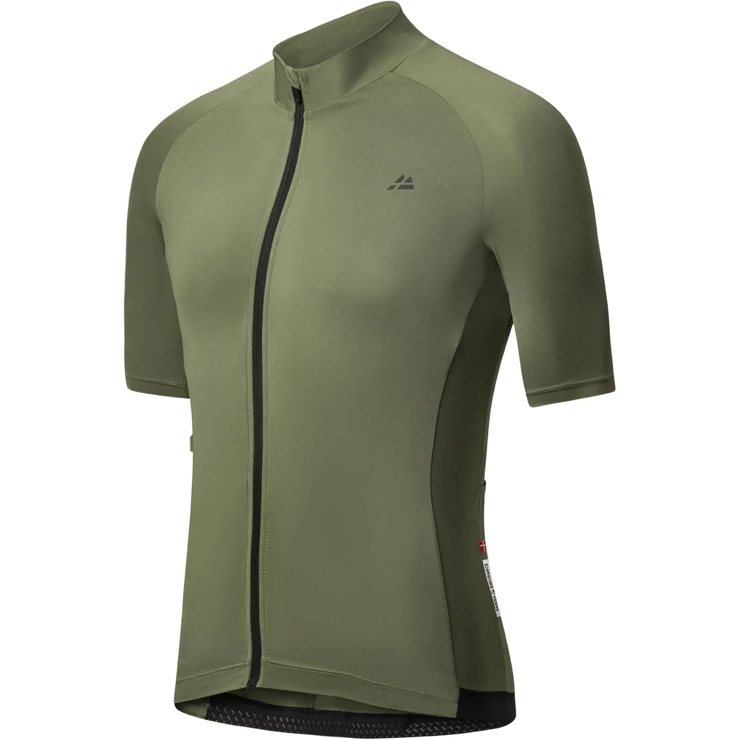 DANISH ENDURANCE Kurzarm Radtrikot Herren mit Reißverschluss, Fahrradtrikot mit Taschen, Schnelltrocknendes Rennradtrik…