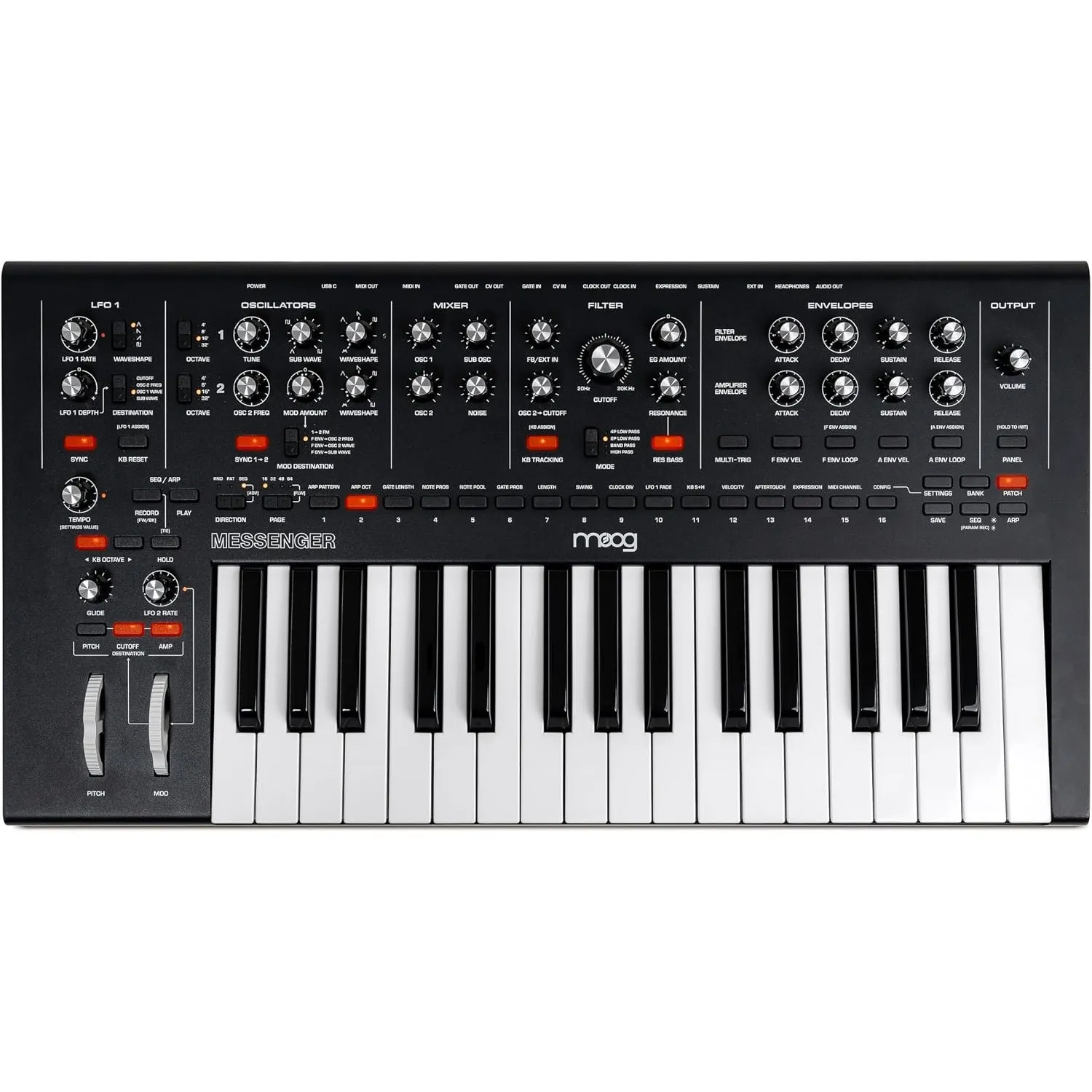 MOOG Messenger monophoner Analog-Synthesizer