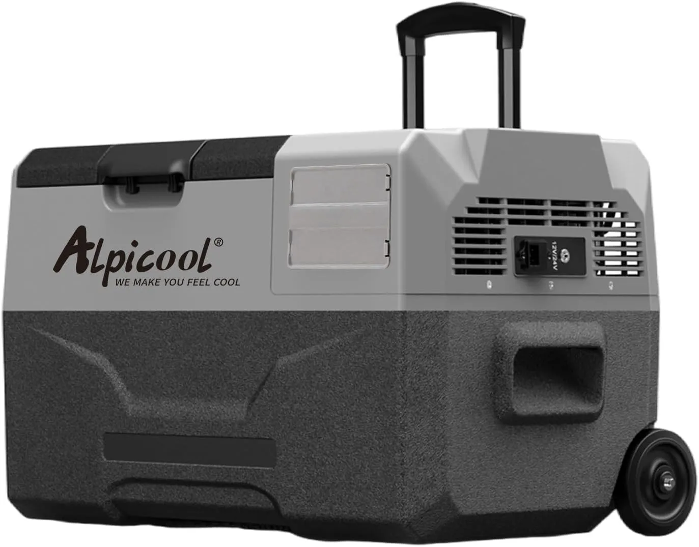 Alpicool ECX30 30L Kompressor Kühlbox, 12V Kühlbox elektrische tragbarer auto Kühlschrank für camping mit USB-Anschluss…