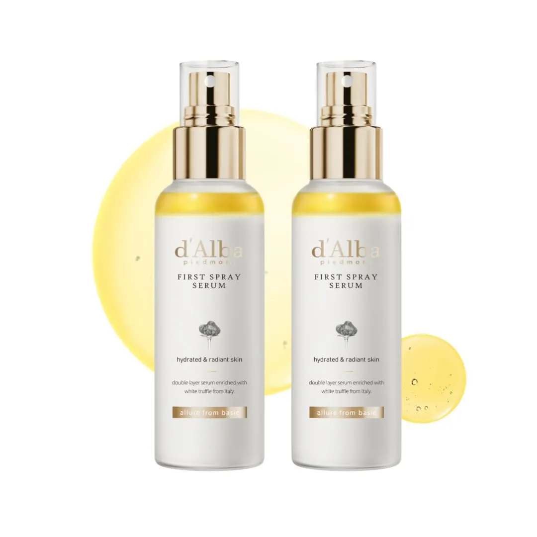 d'alba Piedmont Italienischer Weißer Trüffel First Spray Serum (100ml x2)