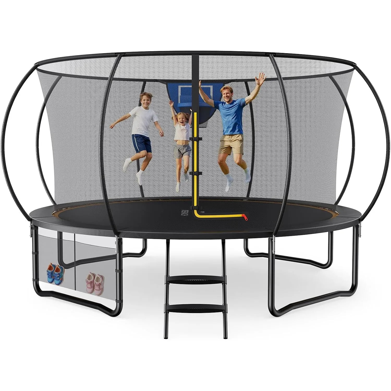 MERACH Trampolin Outdoor Ø 183 cm/244 cm/305 cm/366 cm/427 cm/488 cm