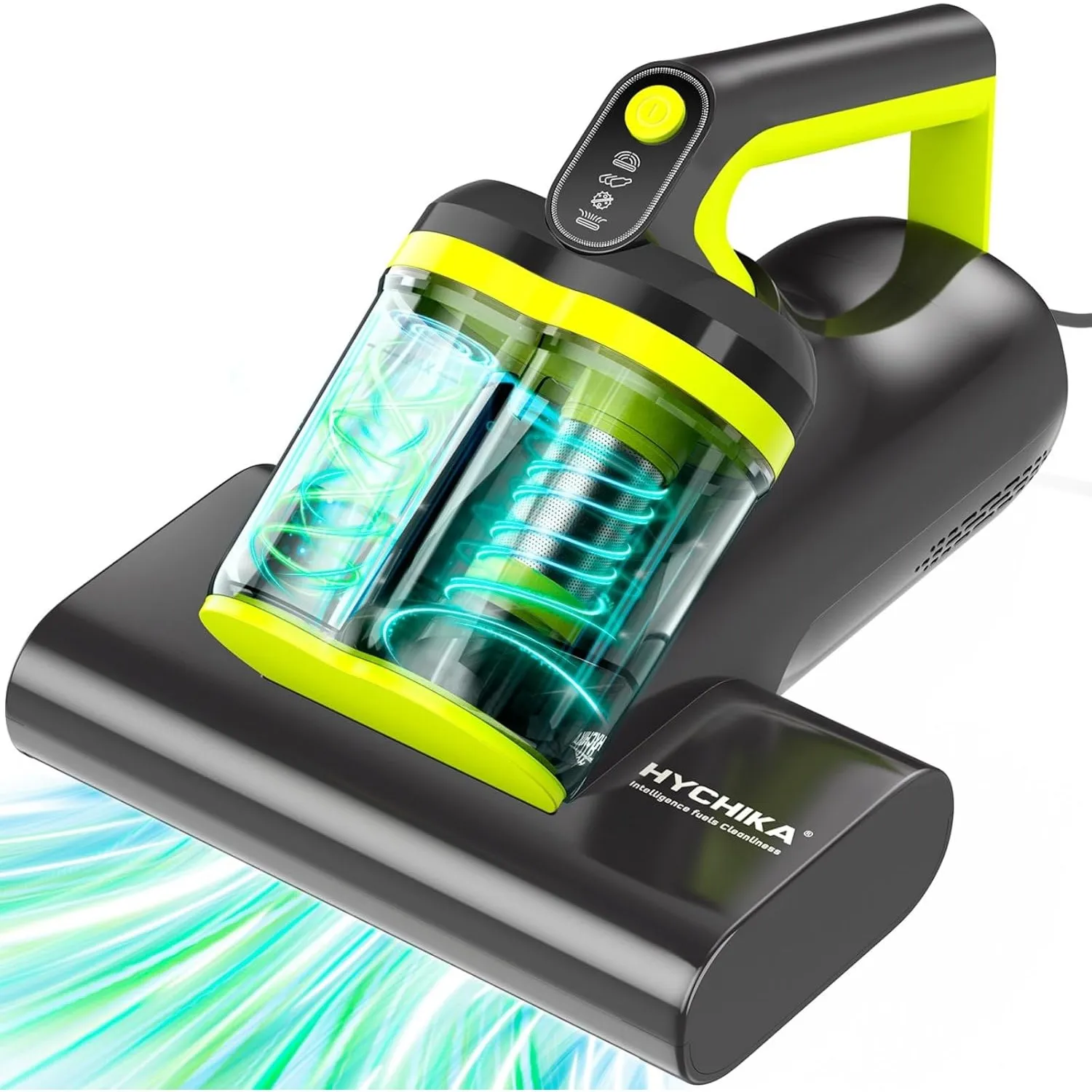 HYCHIKA Milbensauger für Matratzen, 16 kPa, UV-C-Licht, 60 °C Heißluft