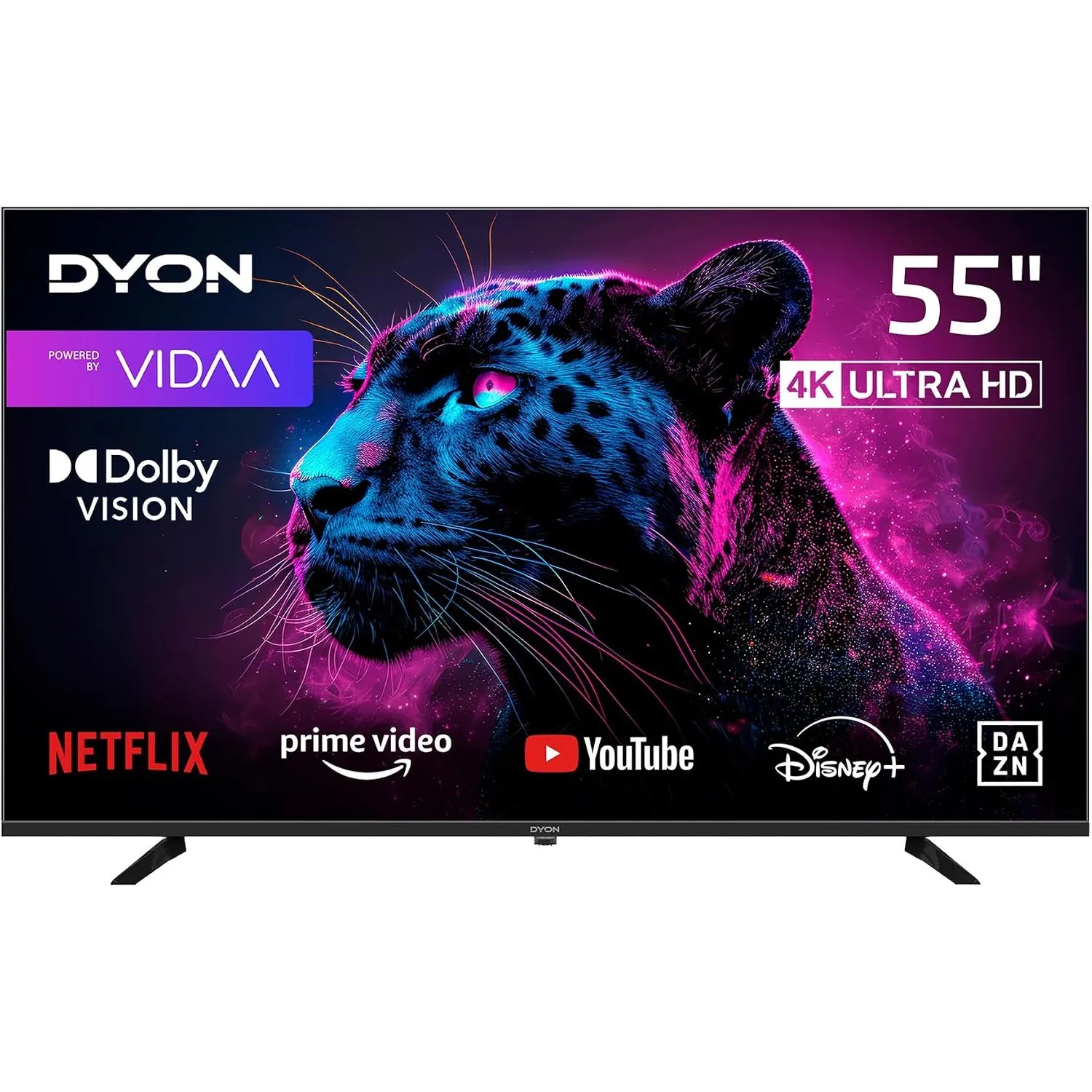 DYON Movie Smart 55 VX-2 55 Zoll 4K UHD Smart Fernseher mit HDR10