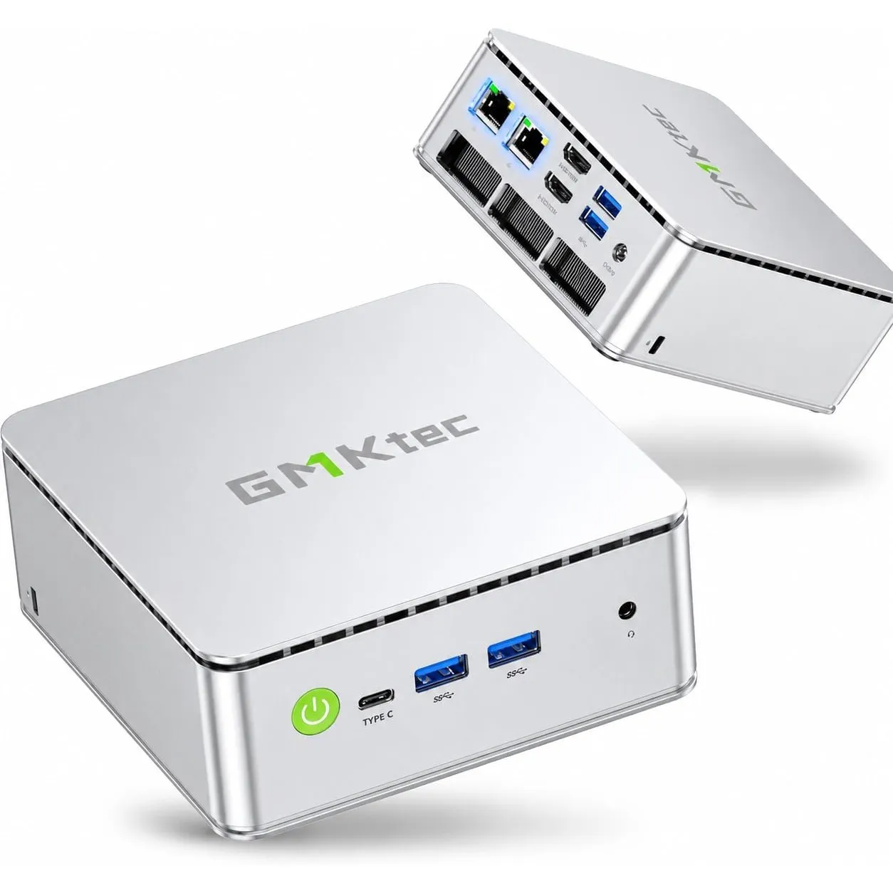 GMKtec G11 Mini PC AMD Ryzen Embedded R2514, 3-Jahre-Support 4C/8T bis 3,7 GHz (Beats 4300U/N95/N150) 16G DDR4 256G PCI…