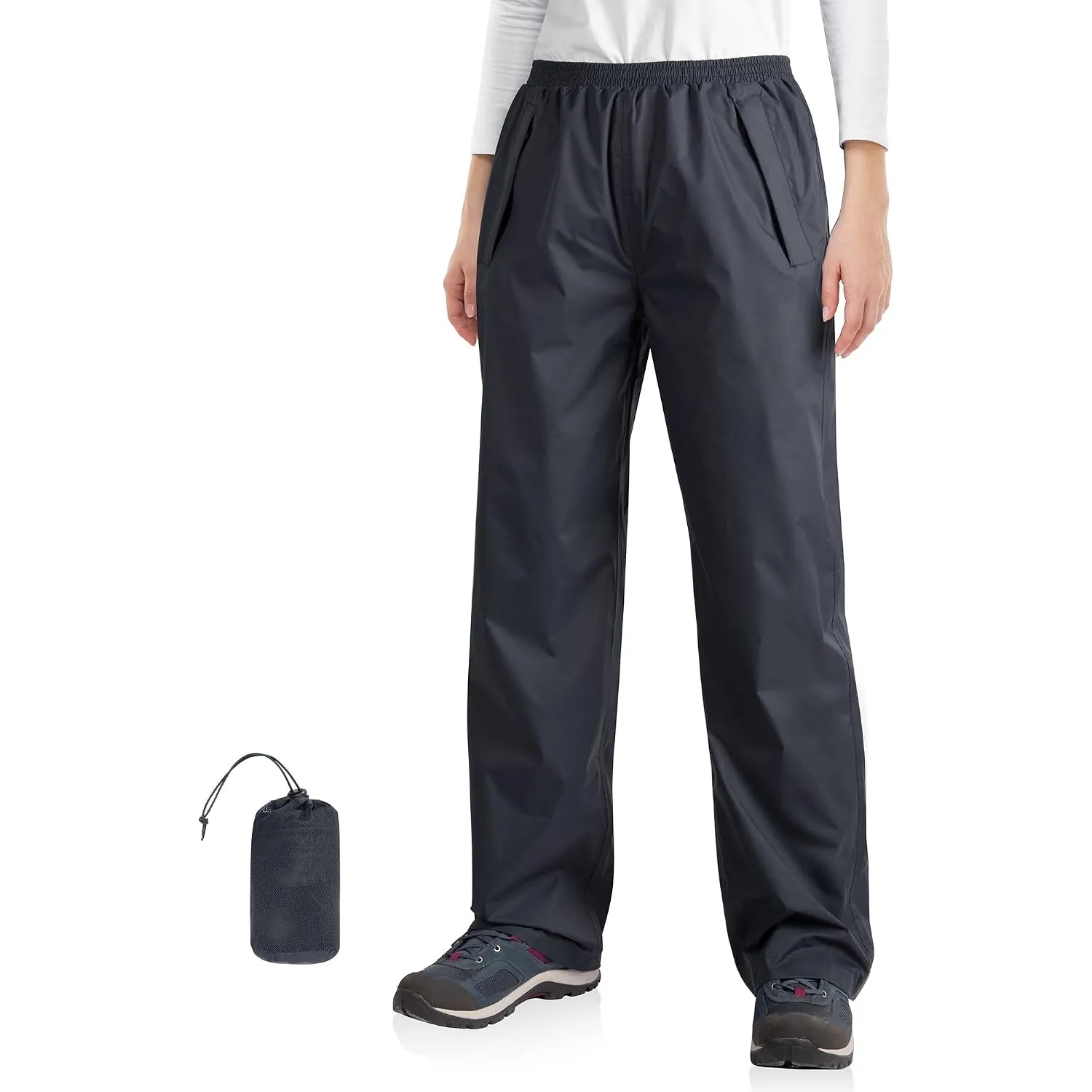 33,000ft Damen Regenhose wasserdichte Fahrrad Überziehhose Outdoor Hosen
