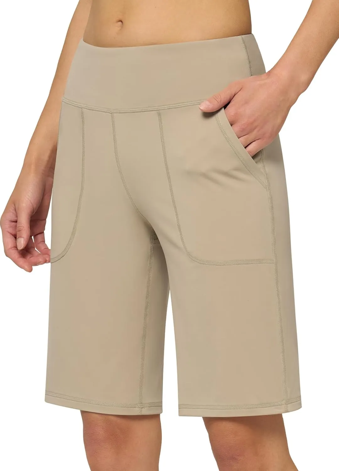 WILIIT Shorts Women's Summer Sports Trousers Bermuda Cotton Yoga Shorts High Waist Shorts Running Shorts Training Trous…