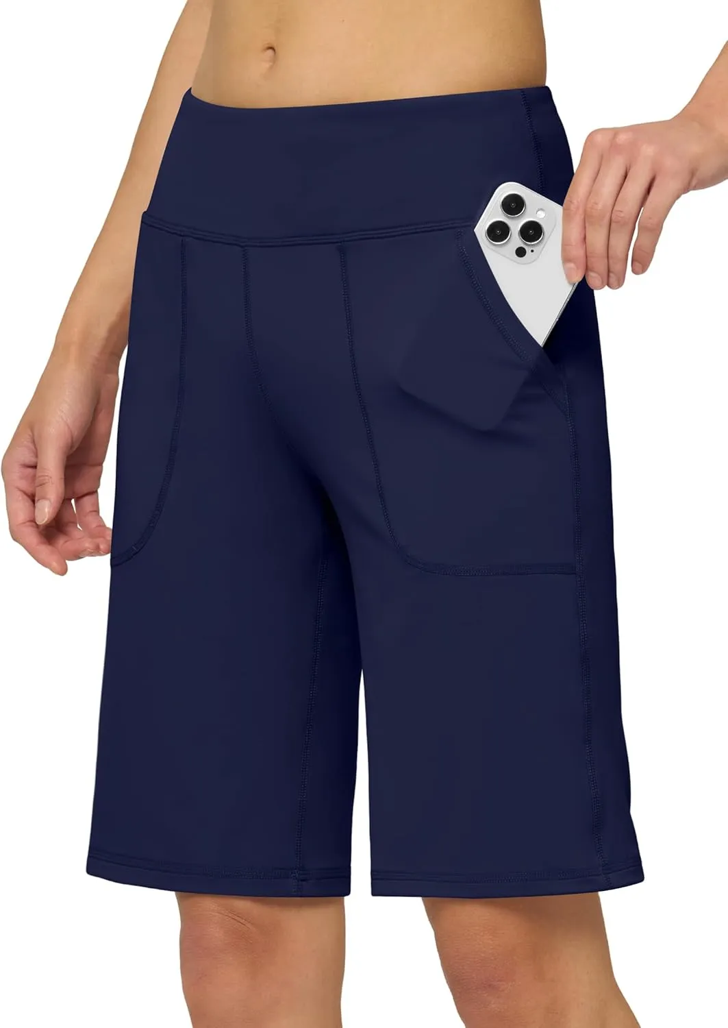 WILIIT Shorts Women's Summer Sports Trousers Bermuda Cotton Yoga Shorts High Waist Shorts Running Shorts Training Trous…
