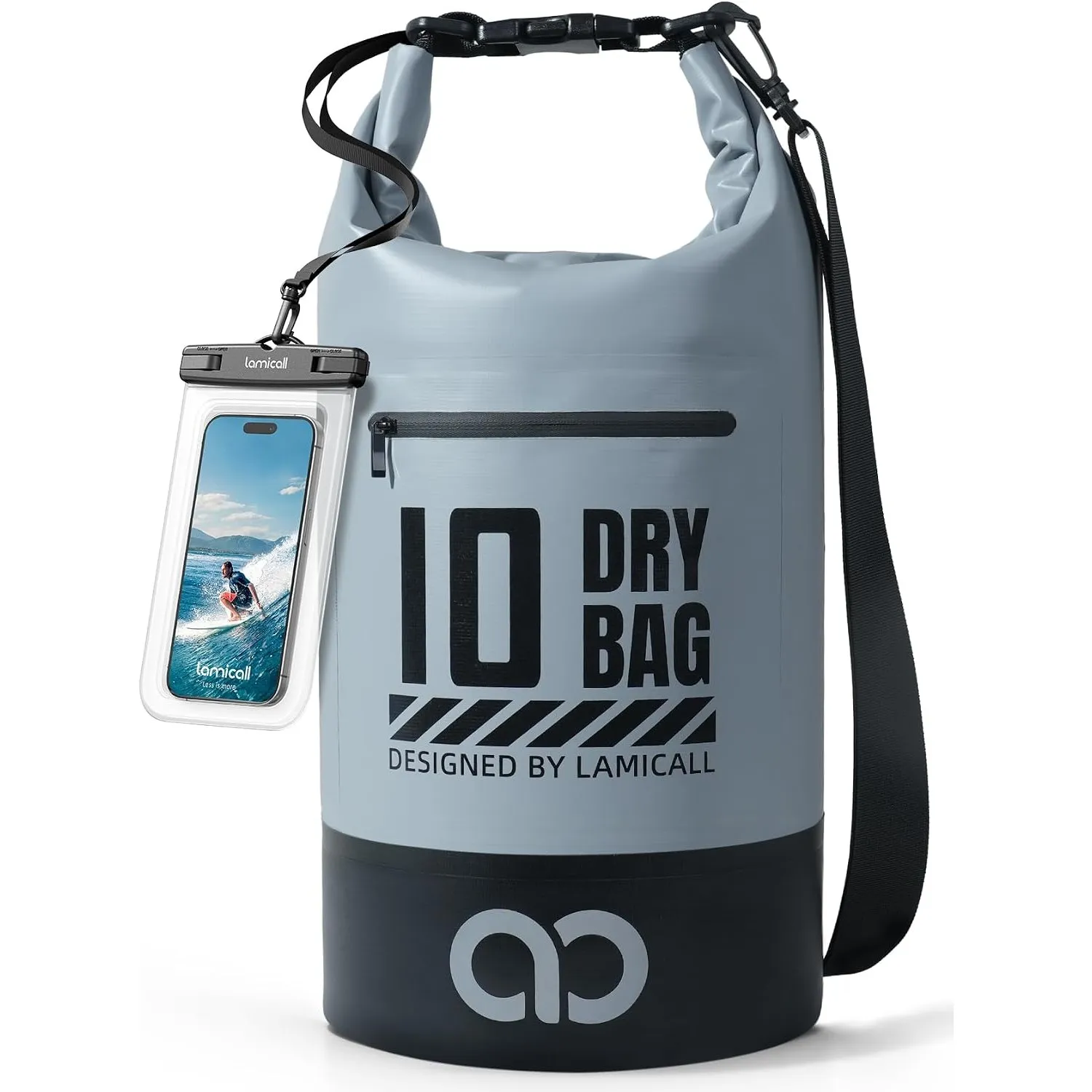 Lamicall Dry Bag, wasserdichte Tasche Beutel - 5L/10L/20L/30L/40L Drybag