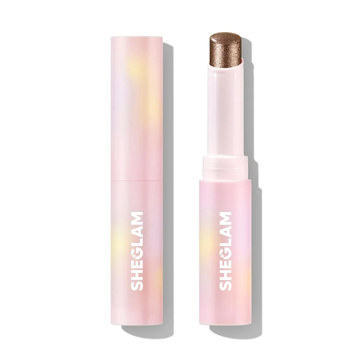 SHEGLAM Kristall Gel Glanz Stick Lidschatten Stick Eyeliner Aufheller Bleistift Wachsmalstift mit Pinsel, leicht zu ver…
