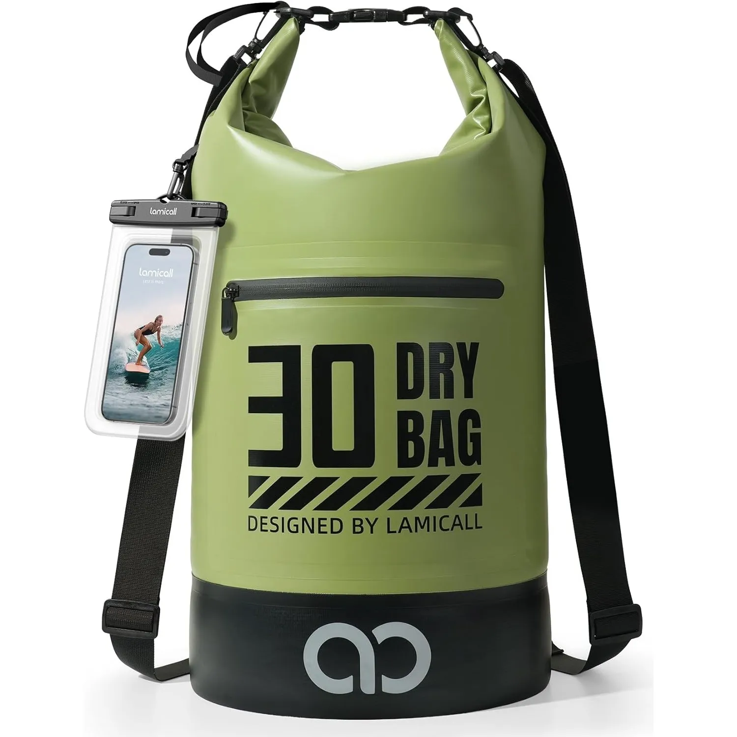 Lamicall Dry Bag, wasserdichte Tasche Beutel, Wasserfester Rucksack Drybag | [Robust & Kratzfest] 5L/10L/20L/30L/40L Wa…