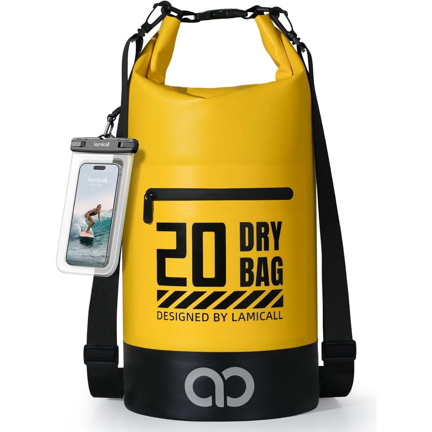 Lamicall Dry Bag, wasserdichte Tasche Beutel, Wasserfester Rucksack Drybag | [Robust & Kratzfest] 5L/10L/20L/30L/40L Wa…