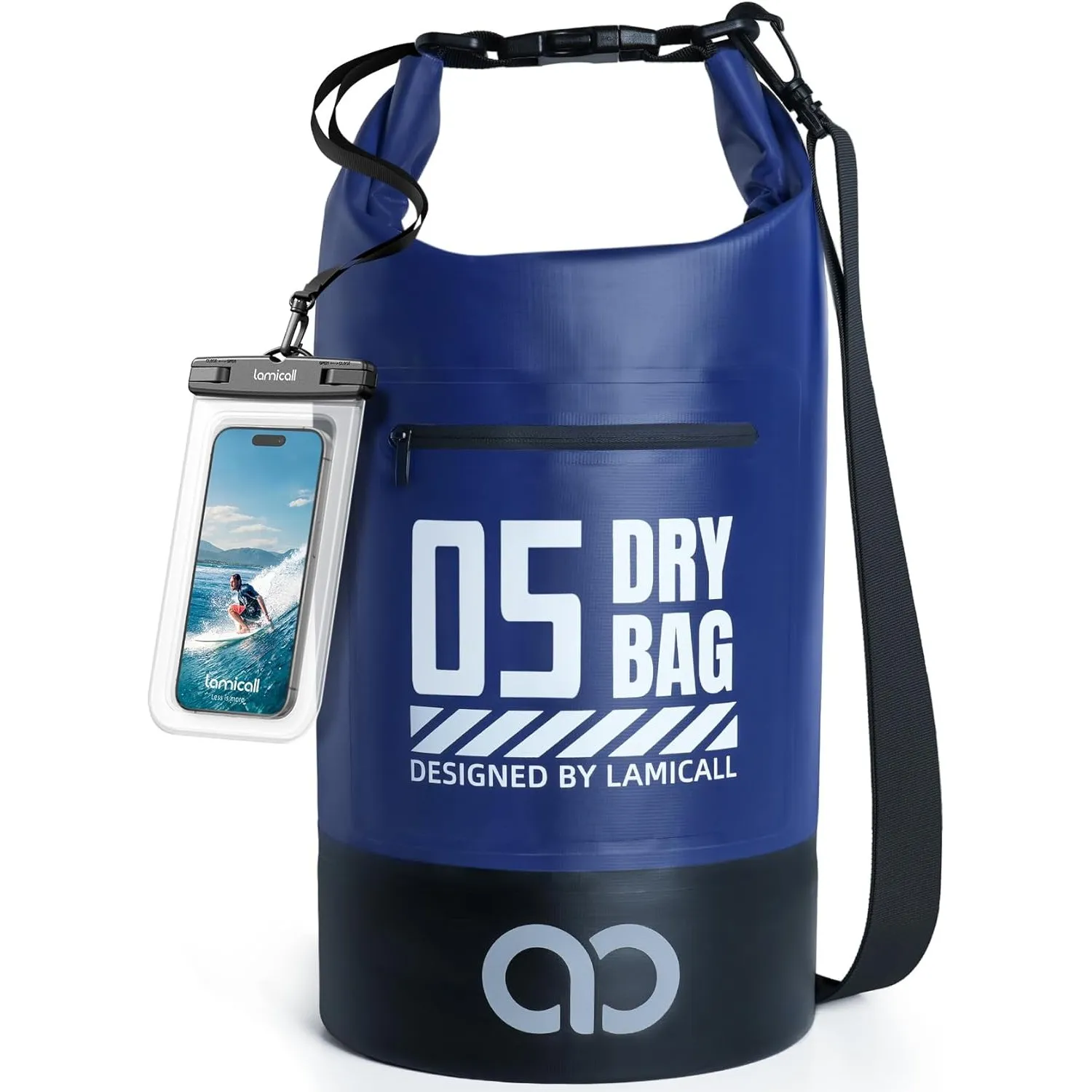 Lamicall Dry Bag, wasserdichte Tasche Beutel, Wasserfester Rucksack Drybag | [Robust & Kratzfest] 5L/10L/20L/30L/40L Wa…