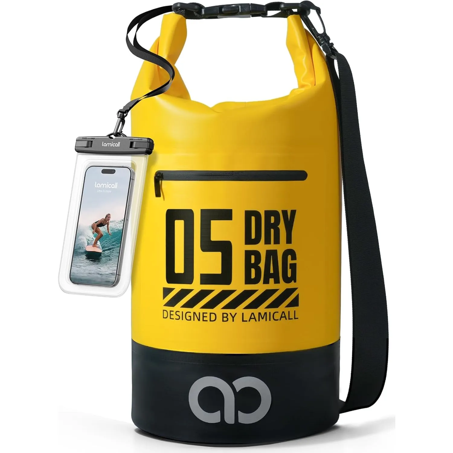 Lamicall Dry Bag, wasserdichte Tasche Beutel, Wasserfester Rucksack Drybag | [Robust & Kratzfest] 5L/10L/20L/30L/40L Wa…