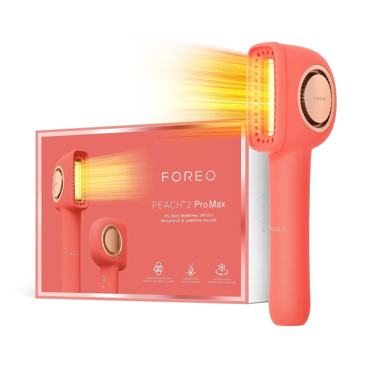 FOREO PEACH 2 Pro Max IPL-Haarentfernungsgerät - Beauty & Pflege