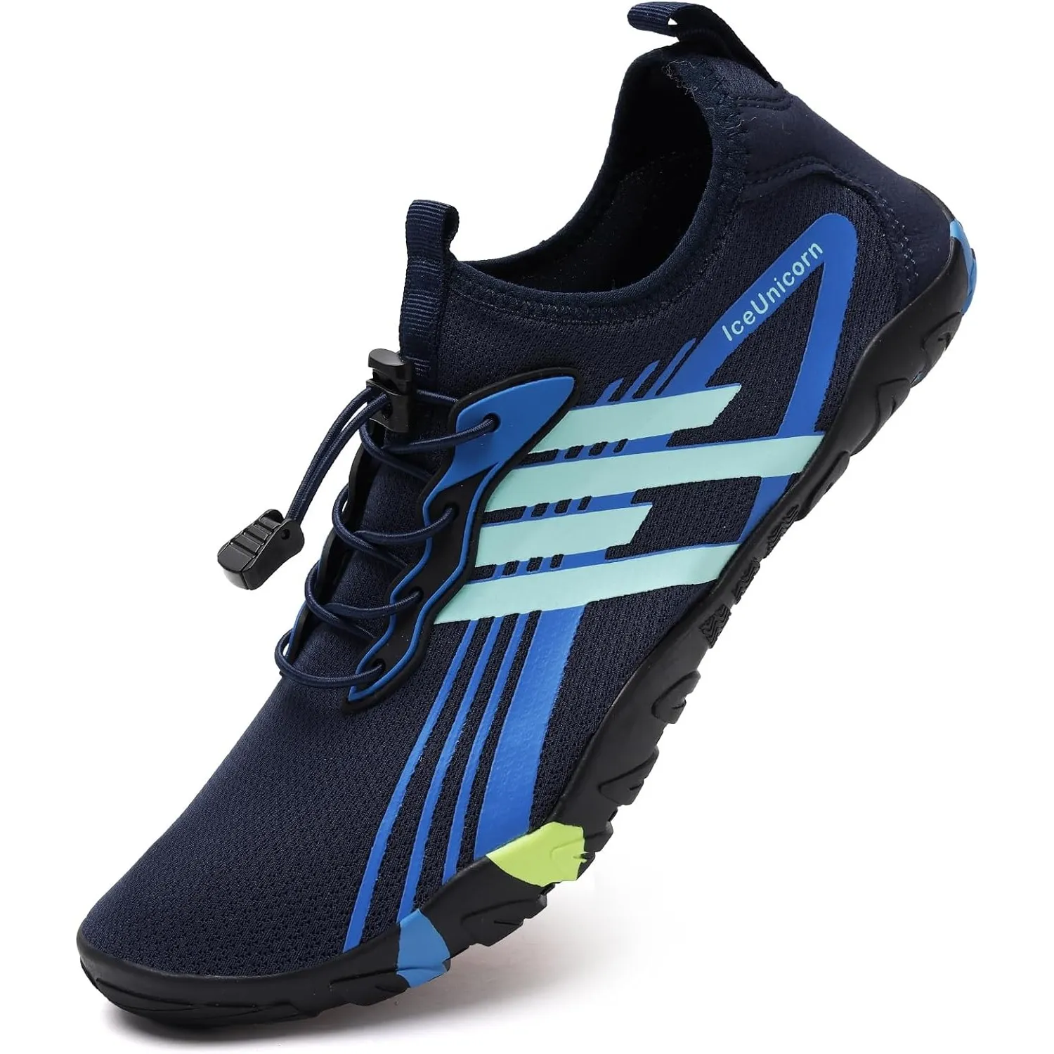 IceUnicorn Strandschuhe Badeschuhe Damen Herren Schwimmschuhe Aquaschuhe Sommer Schnell Trocknend Surfschuhe