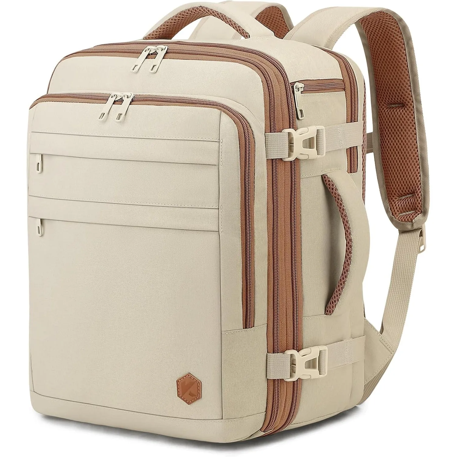 VANKEV easyJet British Airways Handgepäck Erweiterbar Rucksack 45x36x20