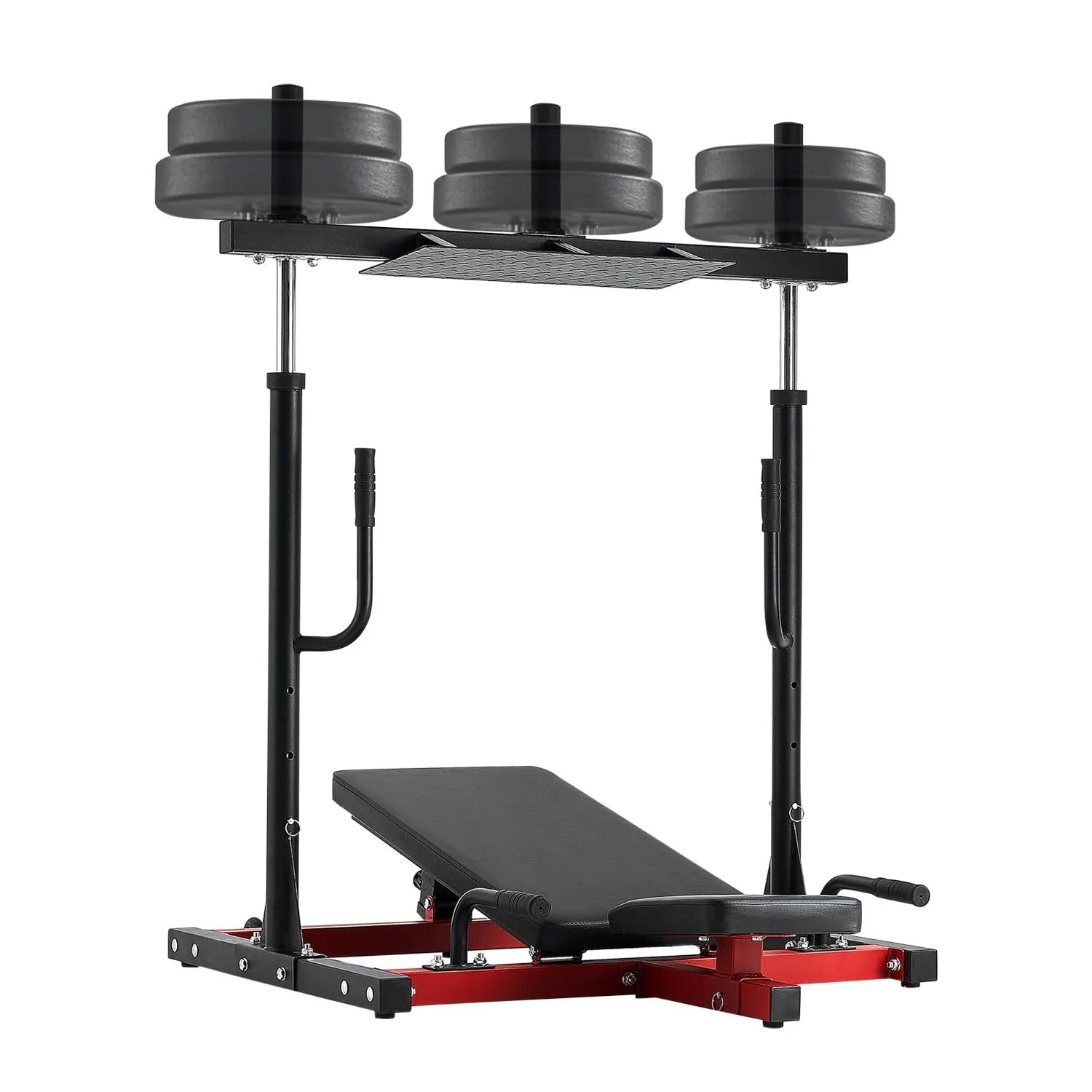 VEVOR Vertikale Beinpresse, spezielles Heim-Fitnessgerät für den Unterkörper, Trainingsgerät aus Karbonstahl, verstellb…