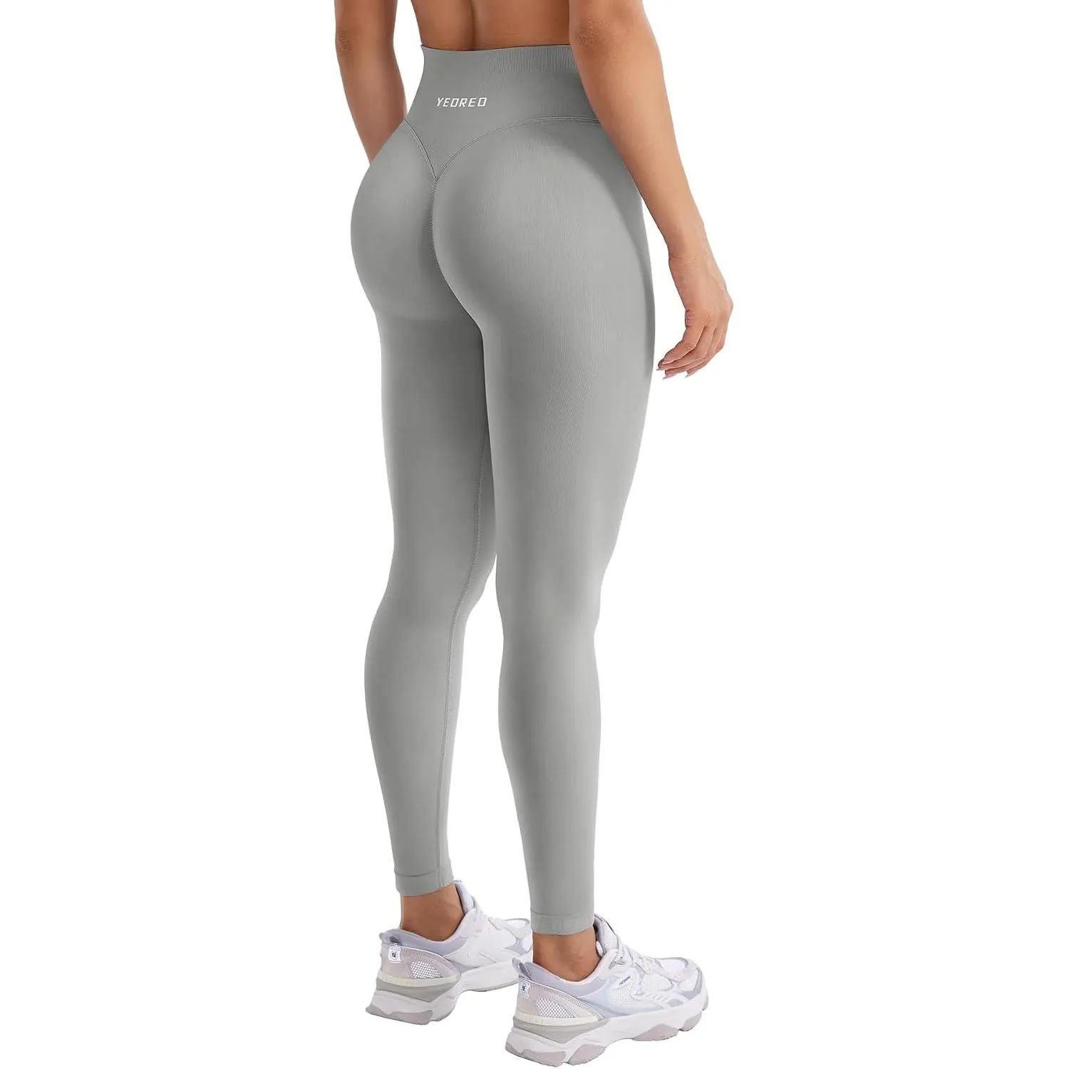 YEOREO Damen Sport Leggings Invisible Scrunch Butt Gym Leggings