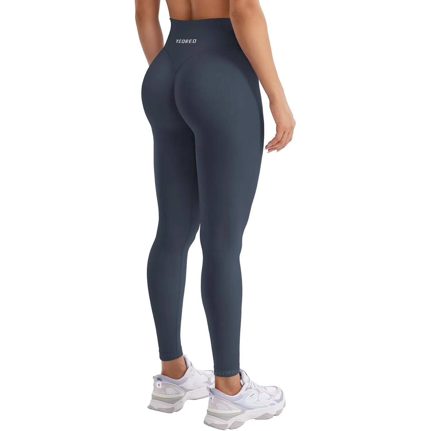 YEOREO Damen Sport Leggings Invisible Scrunch Butt Gym Leggings