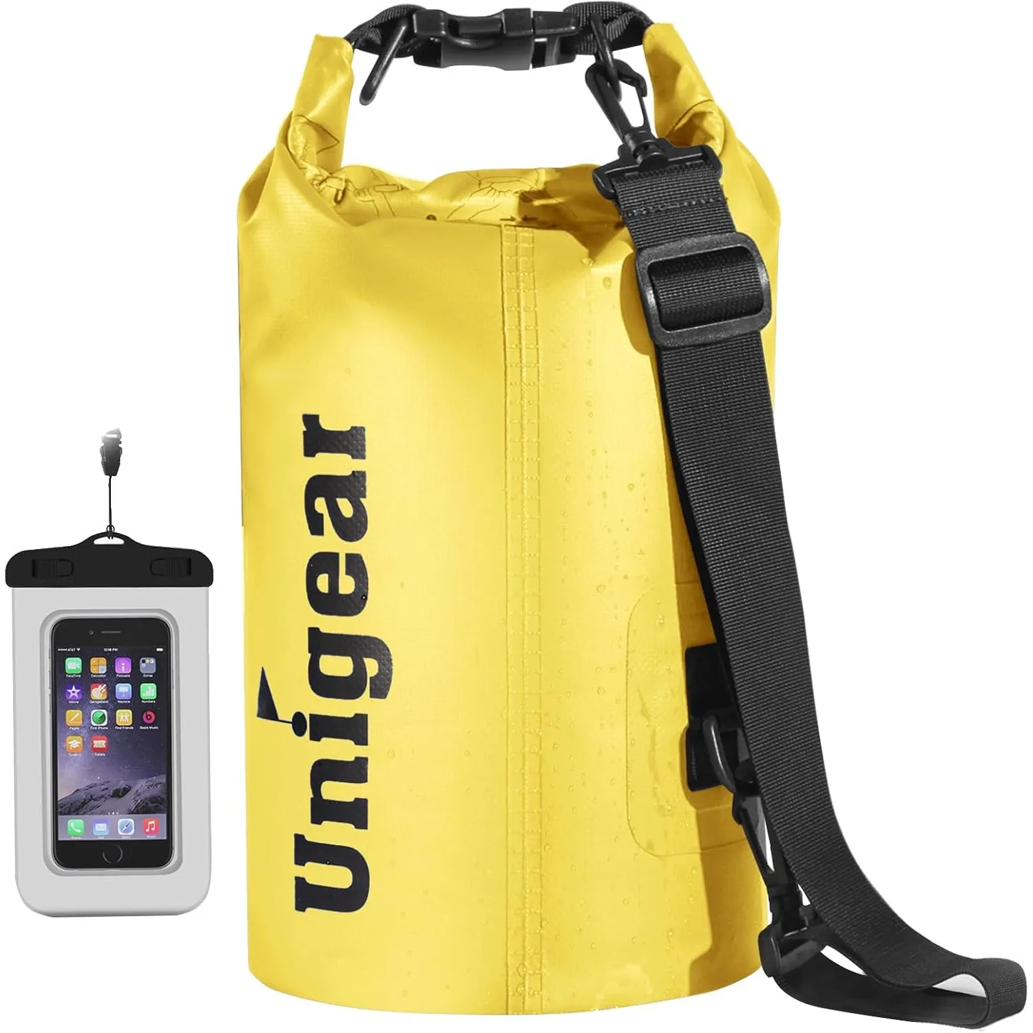 Unigear Dry Bag 2L 5L 10L 20L 30L 40L 55L, wasserdichte Tasche Rucksack SUP | Wasserdichter Beutel, Seesack Packsack mi…