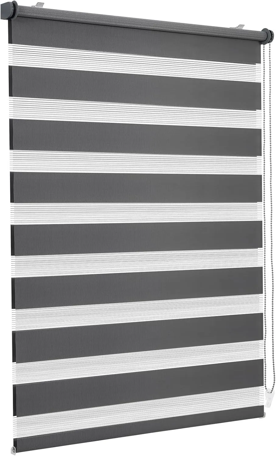 Sekey Doppelrollo Klemmfix ohne Bohren für Fenster, Doppelrollo 85 cm breit, Duo Rollo Jalousie Sonnenschutz, 85x100cm,…