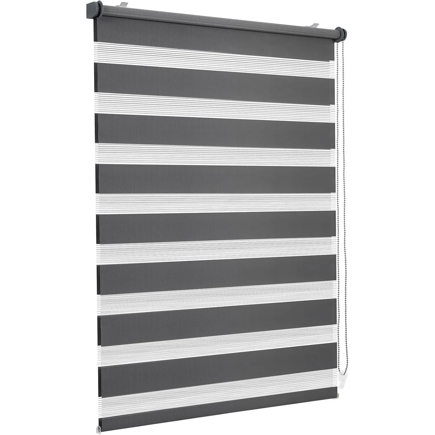 Sekey Doppelrollo Klemmfix ohne Bohren für Fenster, Doppelrollo 75 cm breit, Duo Rollo Jalousie Sonnenschutz, 75x200cm,…
