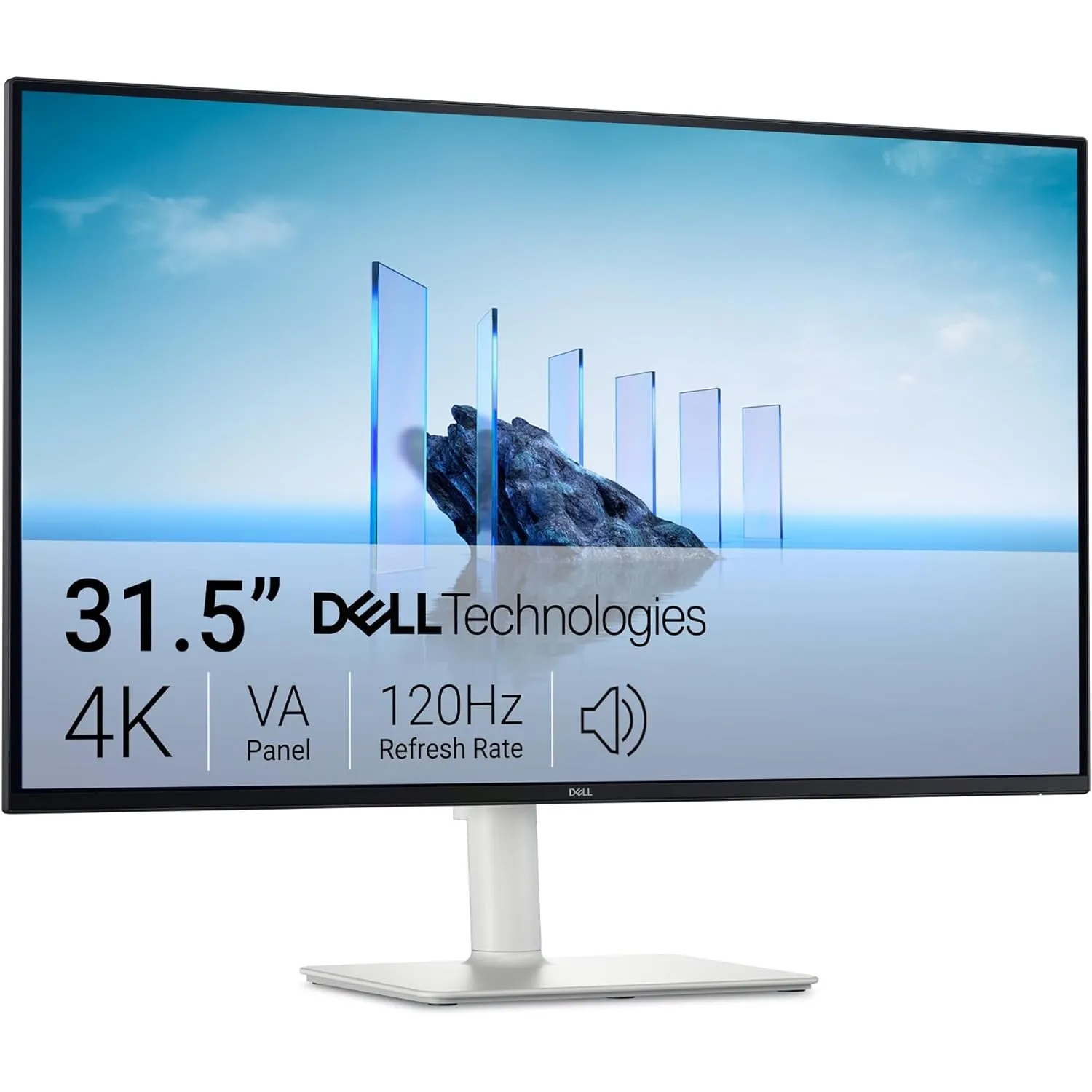 Dell 32 Plus Monitor - S3225QS, 4K UHD (3840x2160), 120Hz, VA, 4ms, AMD FreeSync Premium, 95% DCI-P3, HDR10, Höhenverst…