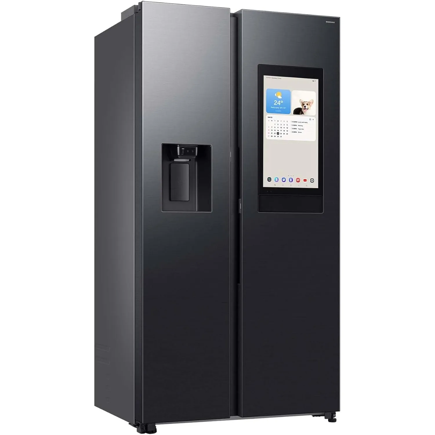 Samsung RS90F66BEFEF Side-by-Side Kühl-/Gefrierkombination, 178 cm, 614 ℓ