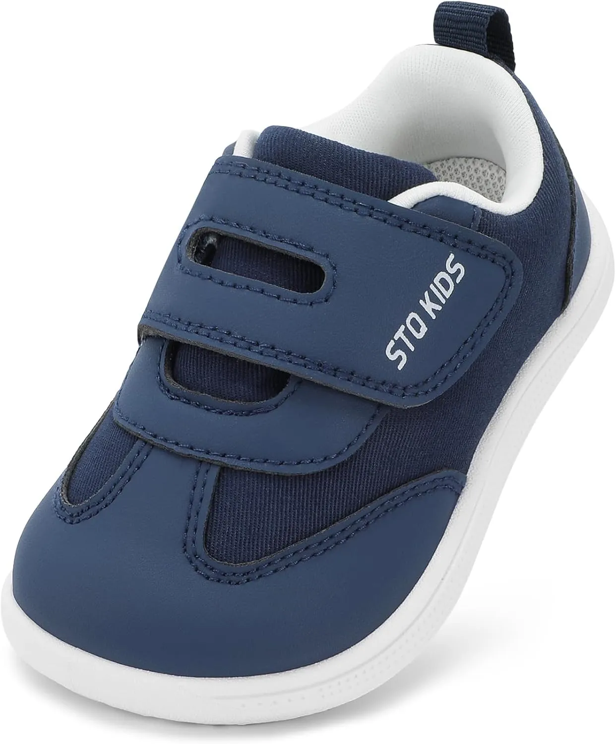 STQ KIDS Barfußschuhe Kinder Weit Zehenraum Leicht Lauflernschuhe Baby Turnschuhe Jungen Mädchen Sneaker Hallenschuhe D…