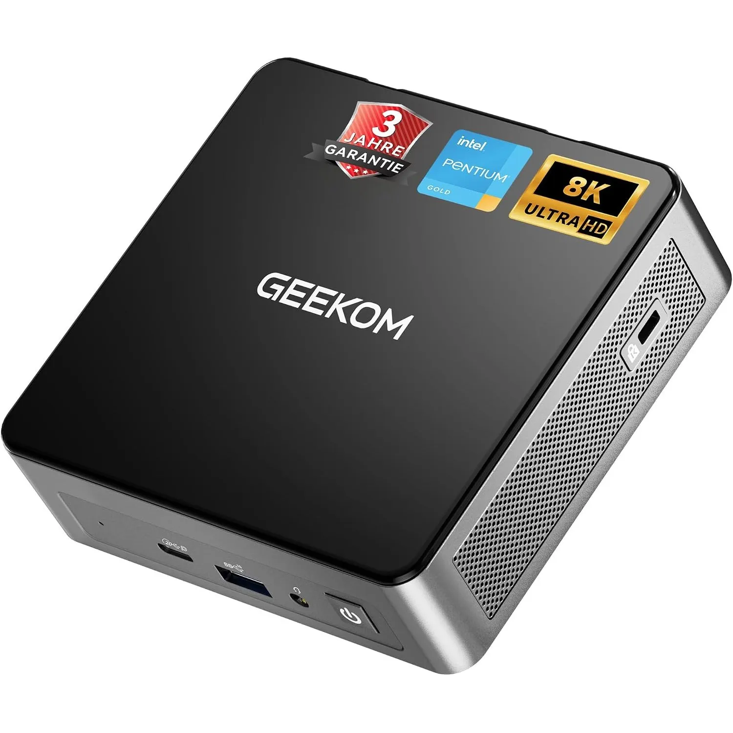GEEKOM Air12 Business Mini PC, Intel 7505, WiFi 6, BT 5.2, 256GB SSD