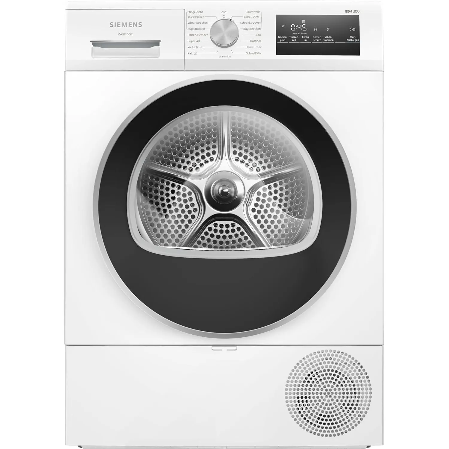 Siemens iQ300 Wärmepumpentrockner 8 kg autoDry WT45HV0EM