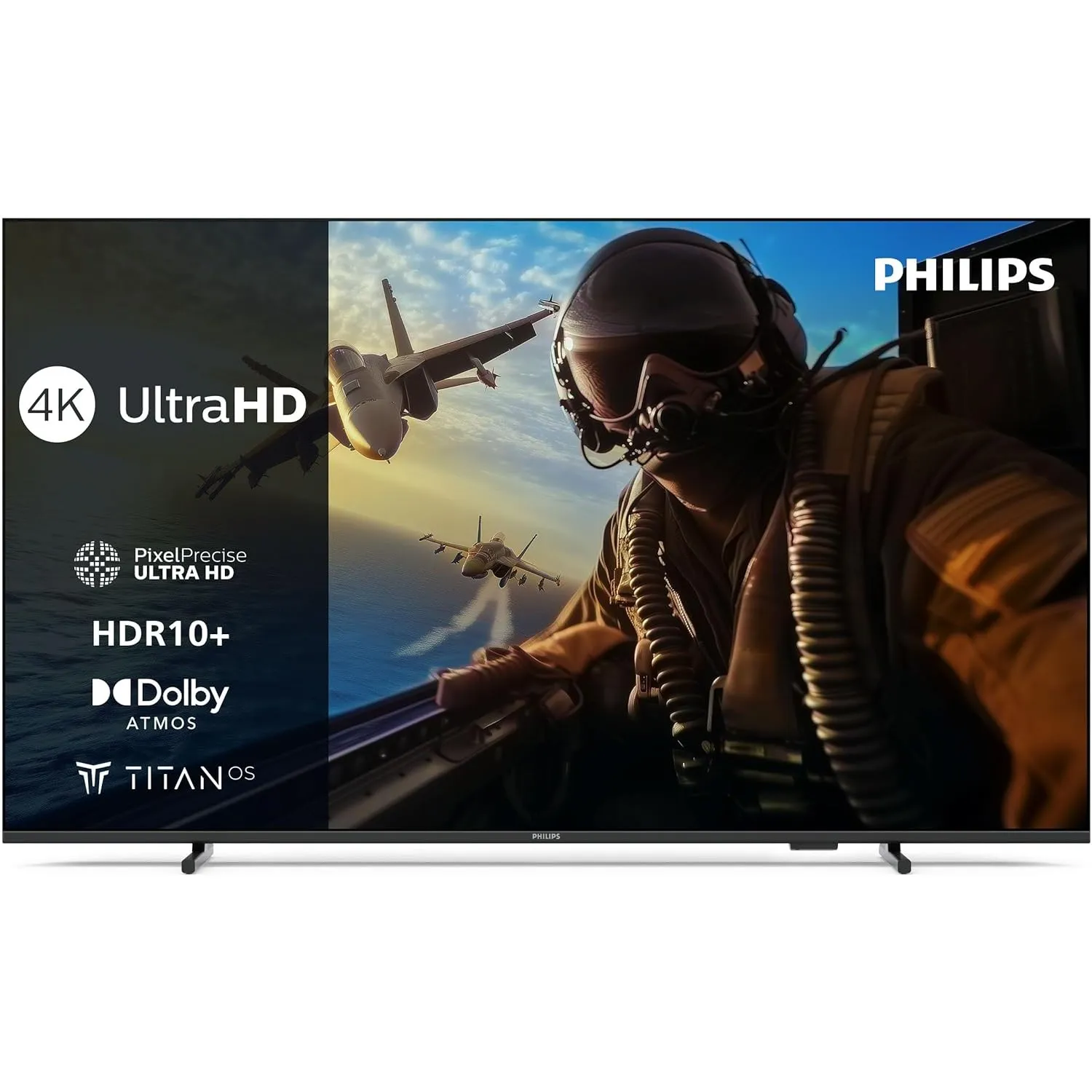 PHILIPS 50PUS7000 4K LED Smart TV - 50 Zoll Display mit Pixel Precise Ultra HD, Titan OS Plattform und Dolby Atmos Soun…