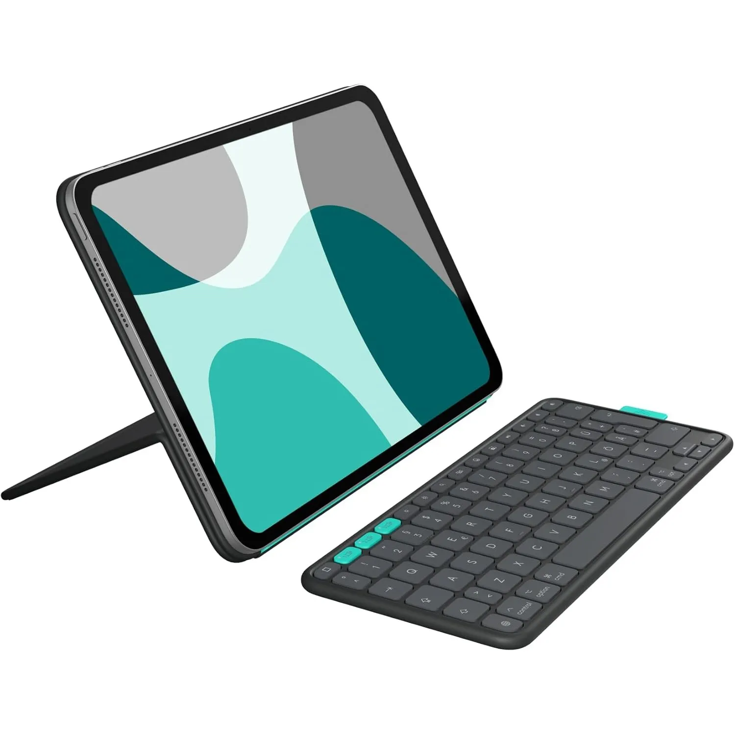 Logitech Flip Folio, Tastatur-Case für iPad Pro 11 Zoll (M4 & M5) und iPad Air 11 Zoll (M2 und M3) (5. Gen - 2024) – Sc…