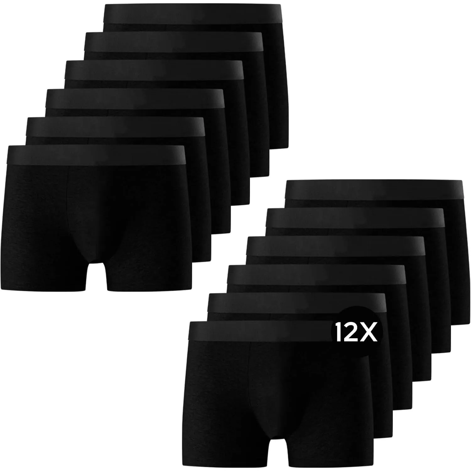Falechay Boxershorts Herren 6er Pack Unterhosen Ohne Kratzenden Zettel | Baumwolle,Atmungsaktiv,Weiche Herren Unterwäsc…