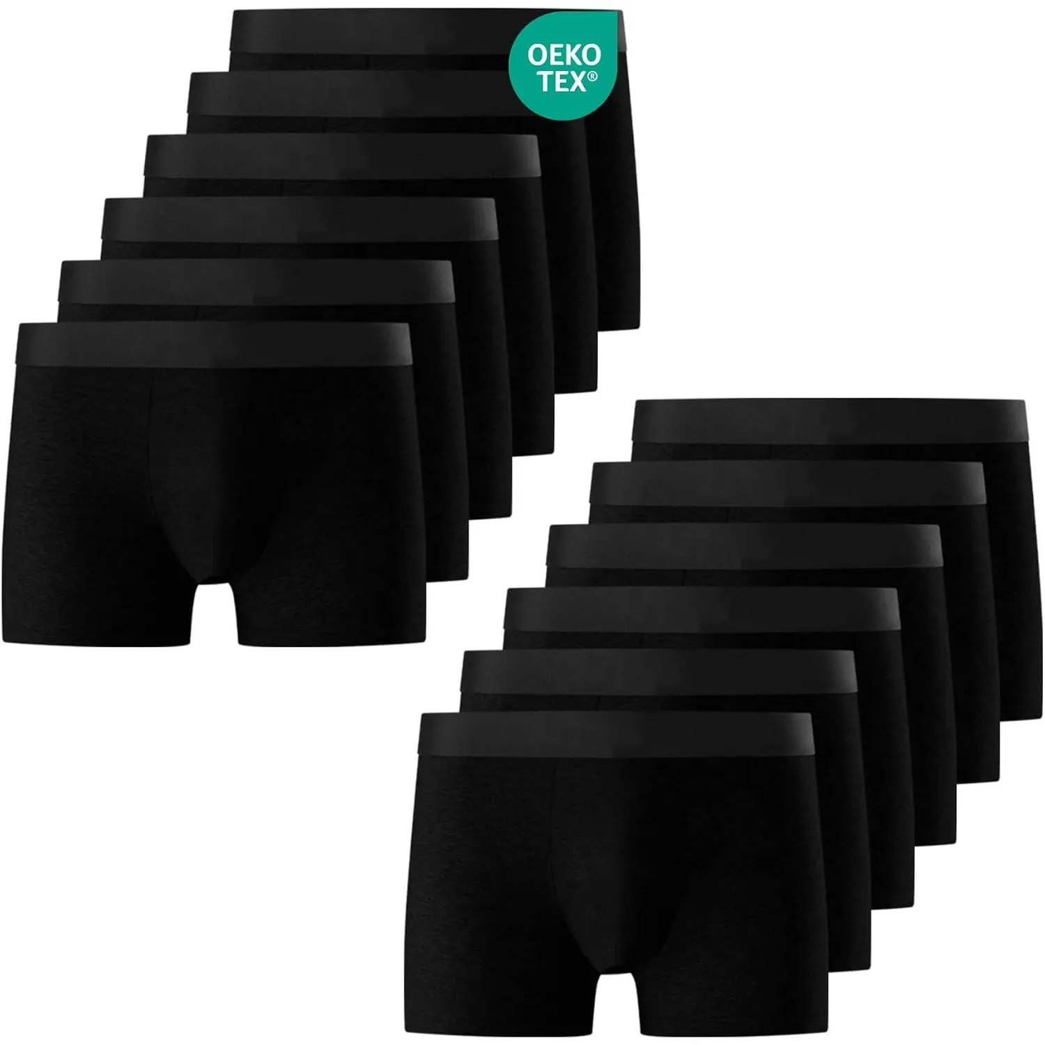 Falechay Boxershorts Herren 6er Pack Unterhosen Ohne Kratzenden Zettel