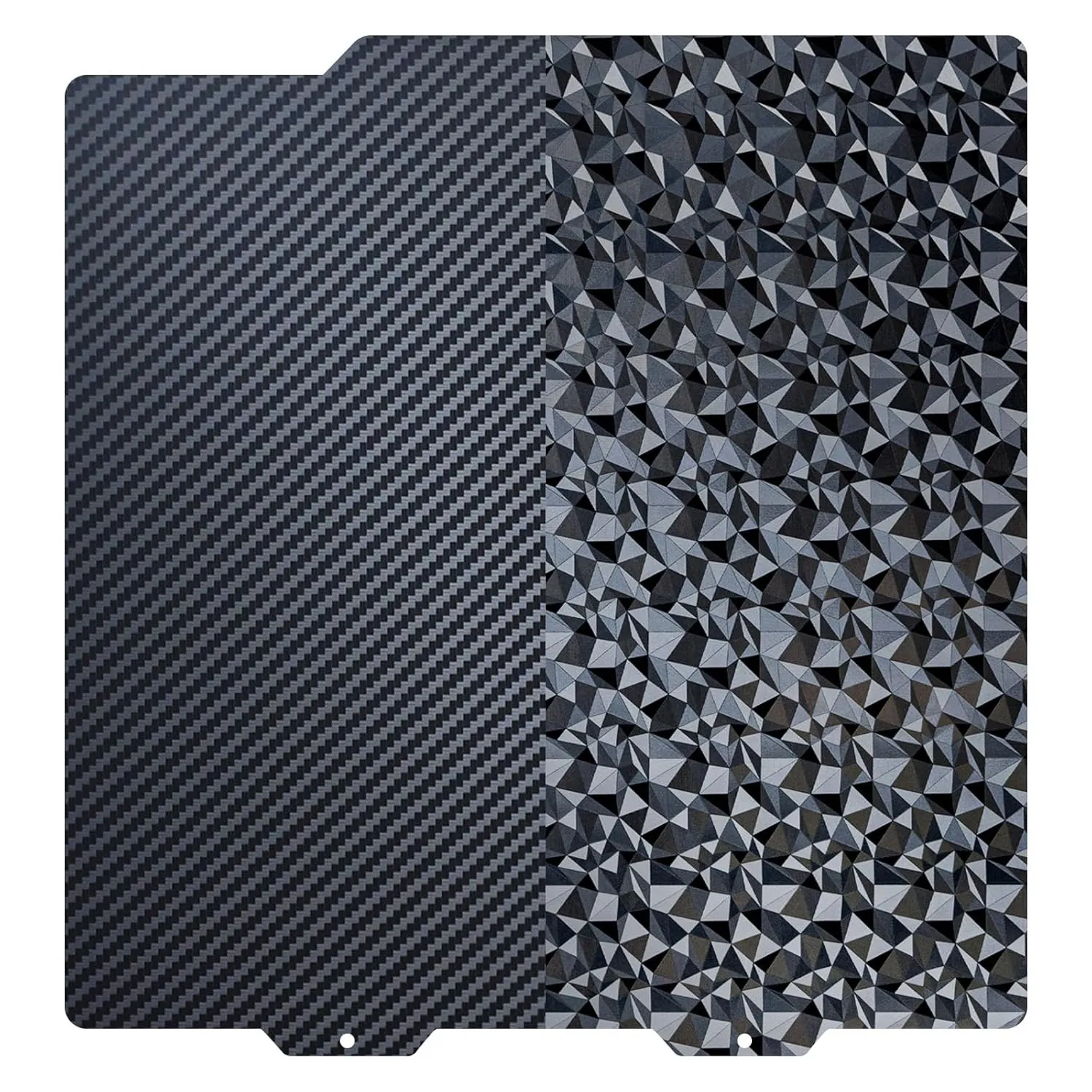 A1 Mini Diamond PEO+ Carbon PET Druckplatte184x184mm，Federstahl Textured Druckbett für Bambulab A1mini 3D Drucker