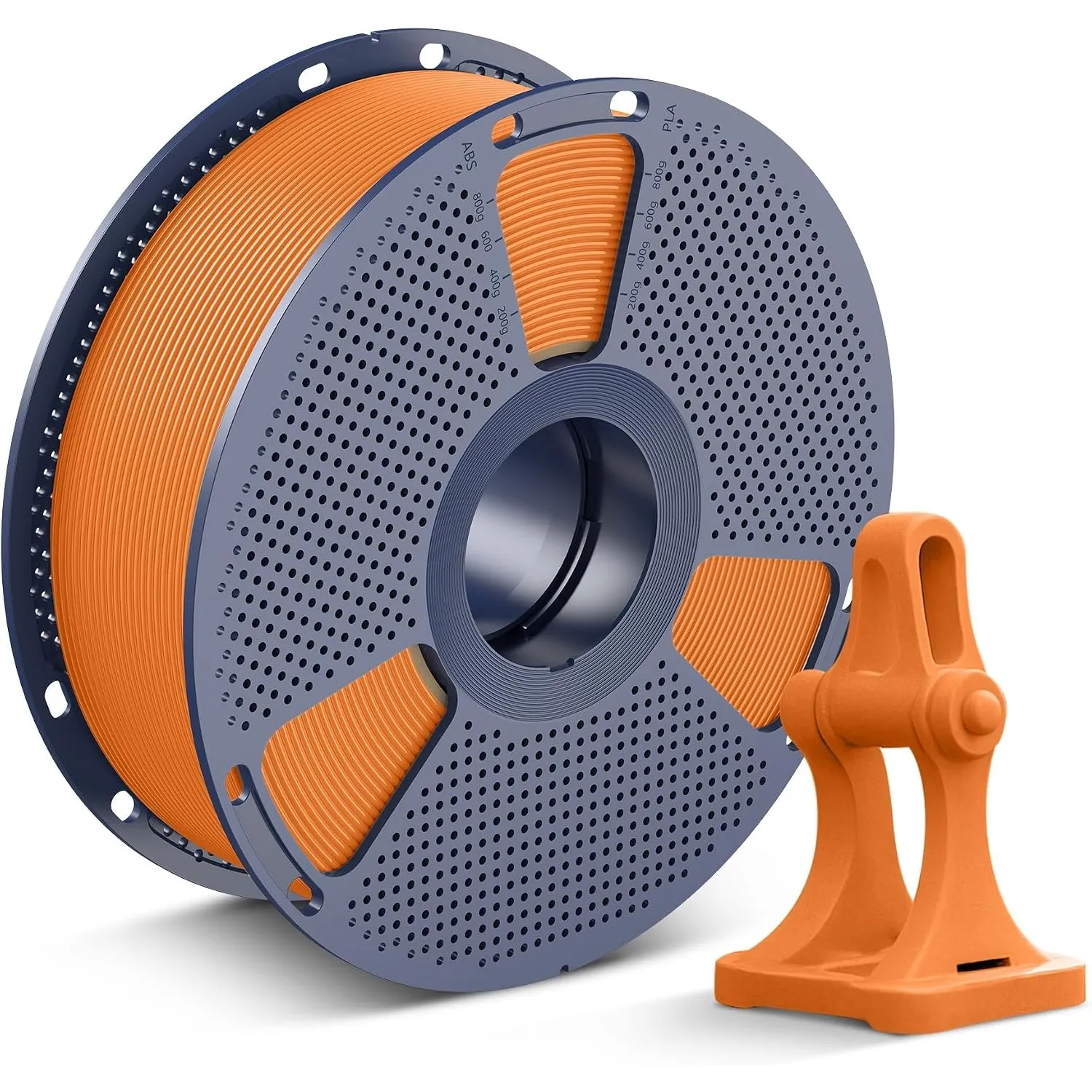 SUNLU High Speed PLA+2.0 Orange Filament 1.75mm, PLA Plus 2.0 Filament